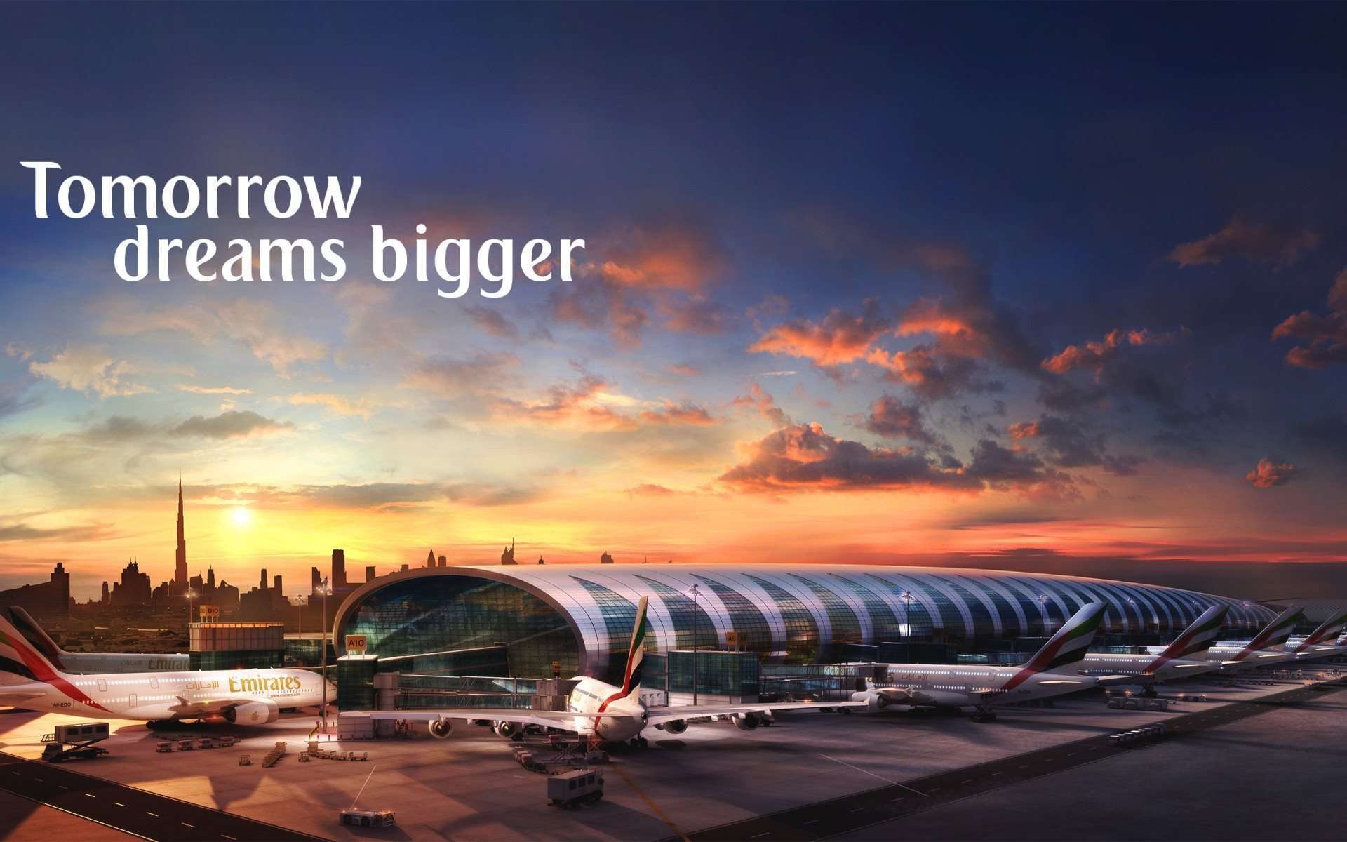 1920x1200 Emirates Airline Wallpaper