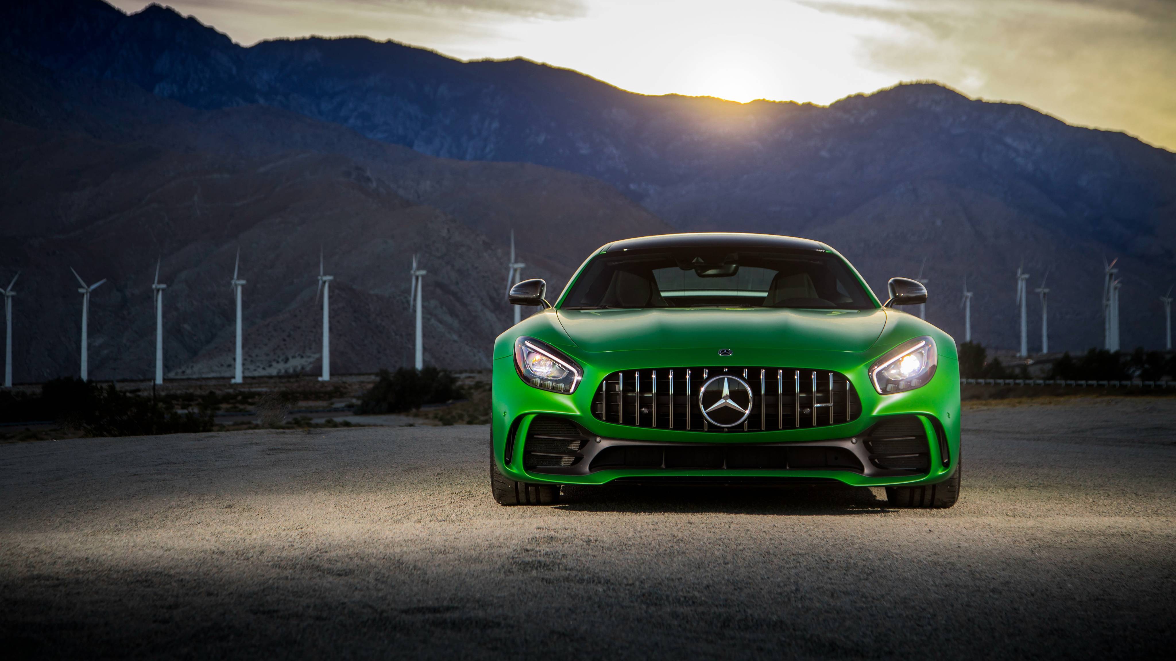 4096x2304 Mercedes AMG GT R 4K Wallpaper