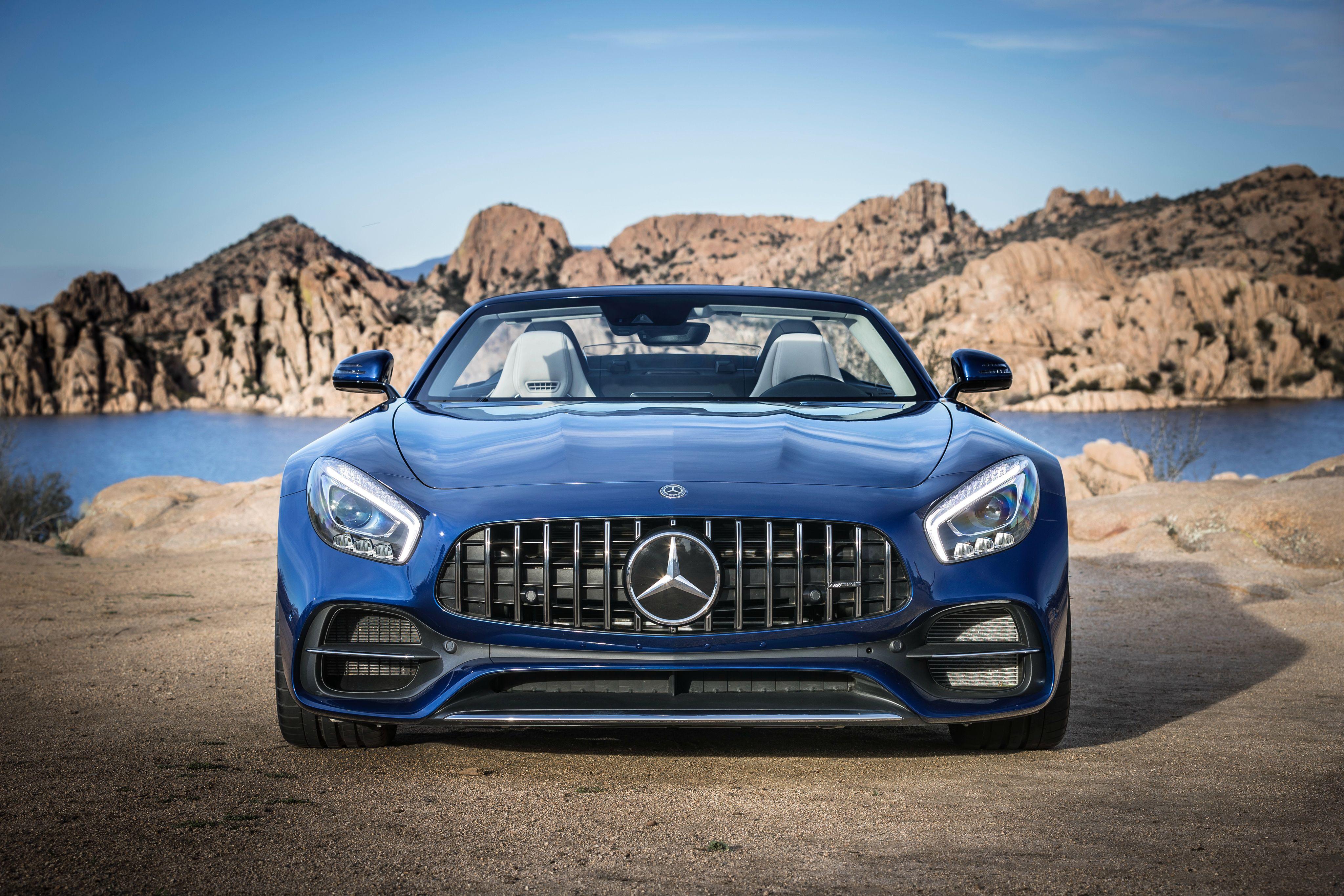 4096x2731 Wallpaper Mercedes AMG GT Roadster, 4K, Automotive / Cars