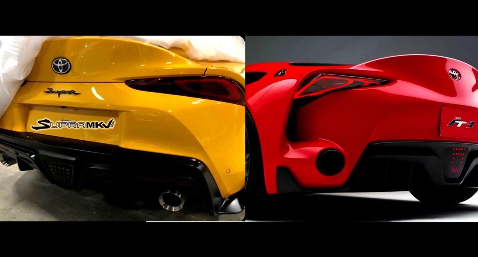 1520x819 Leaked Image Proves The 2020 Toyota Supra Has A Rear Toyota