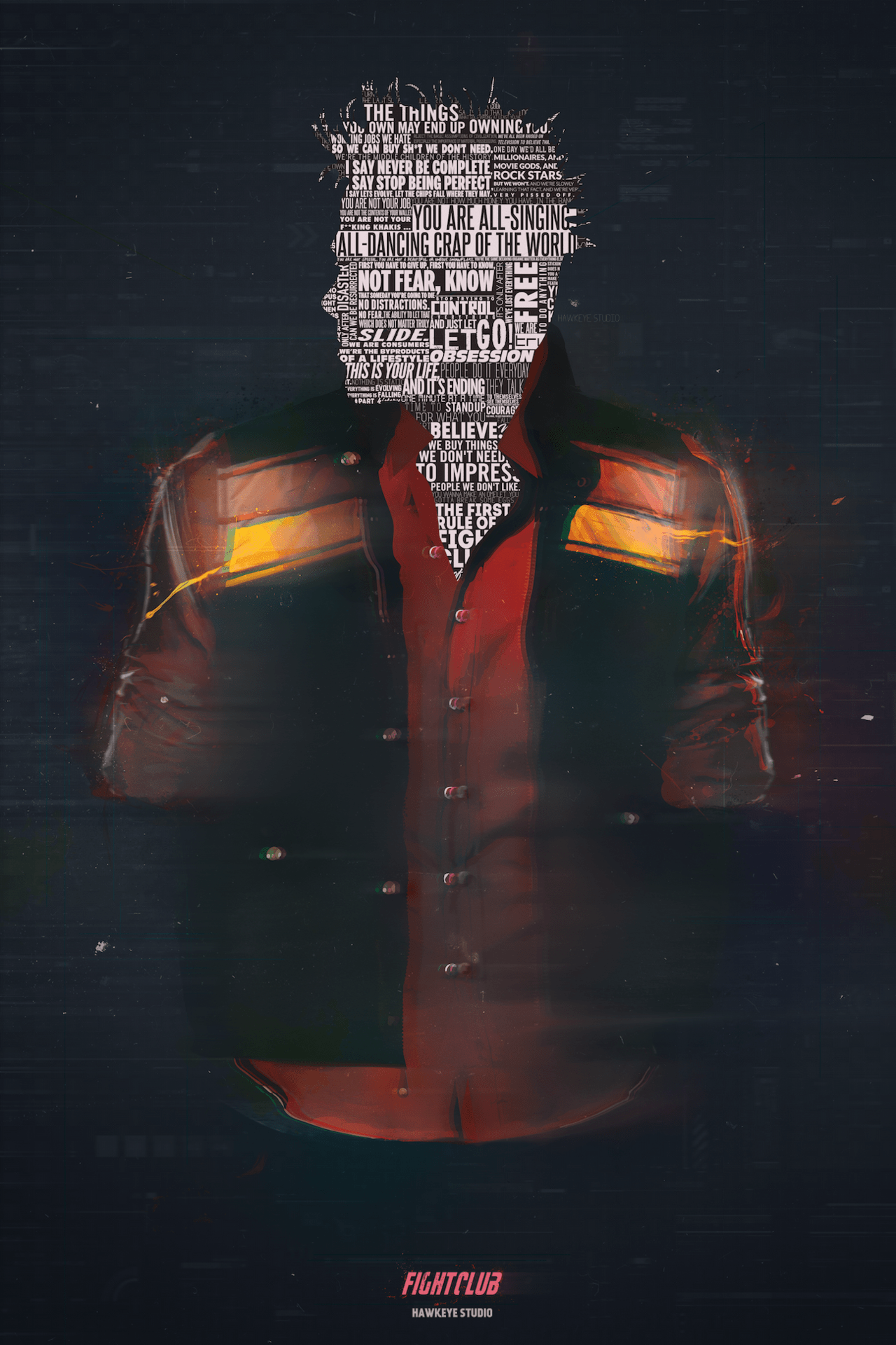 1280x1920 Fight Club iPhone Wallpaper