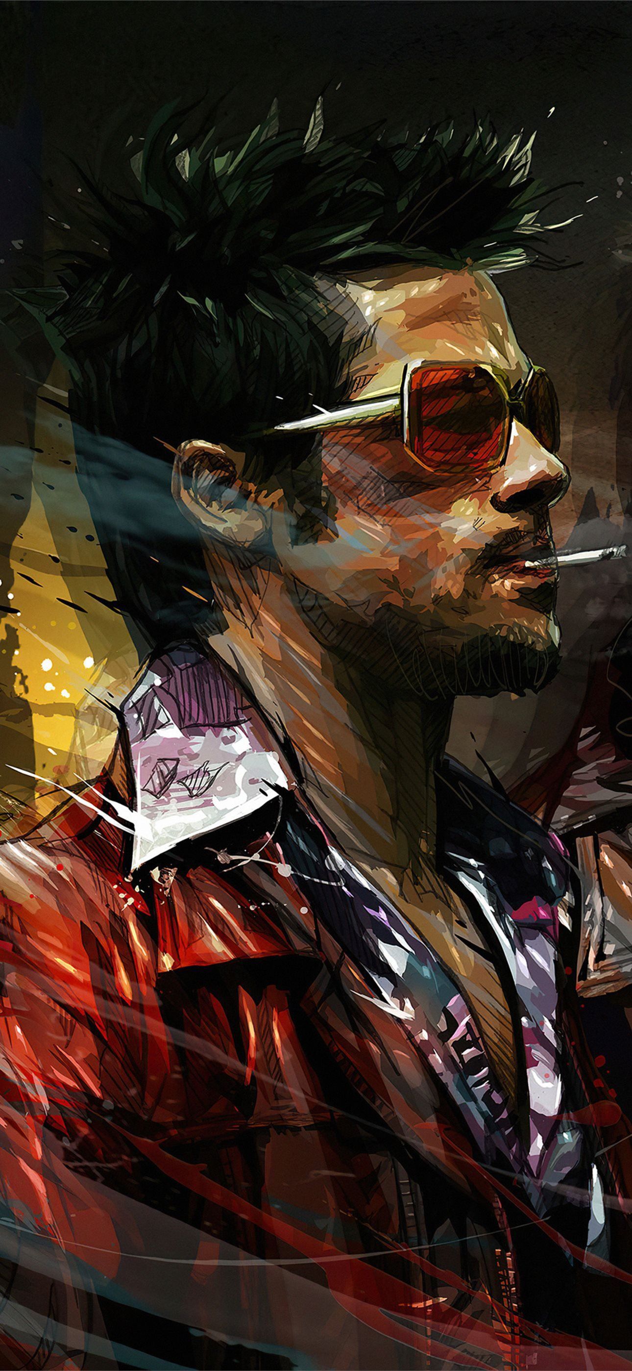 1290x2796 Fight Club iPhone Wallpaper