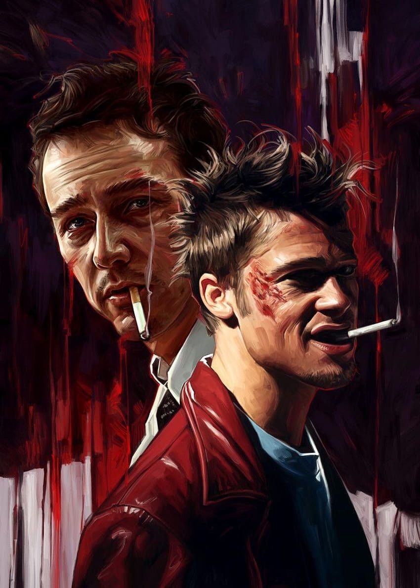 850x1190 IPhone Fight Club, fight club brad pitt HD phone wallpaper