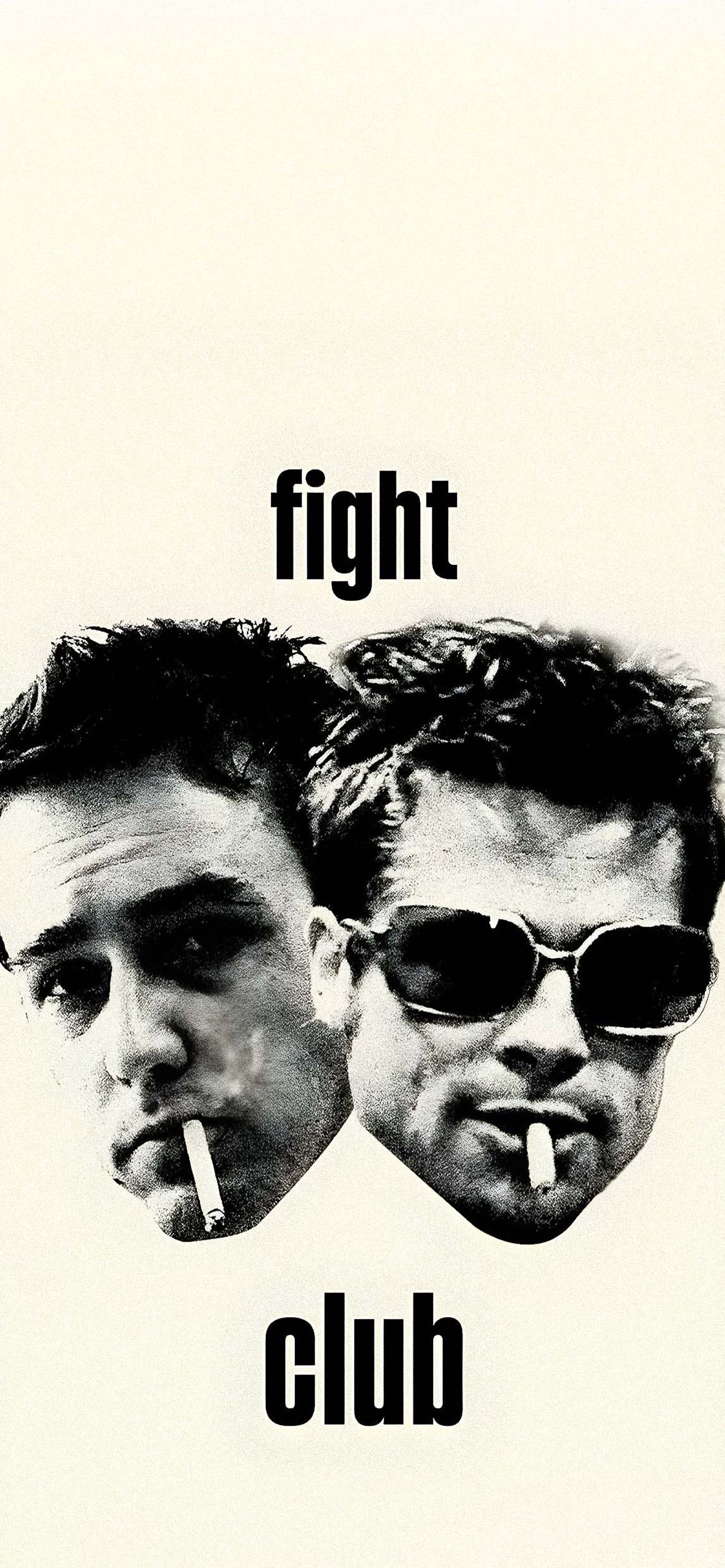 1326x2868 Fight Club Poster Grunge Wallpaper Movie Wallpaper HD