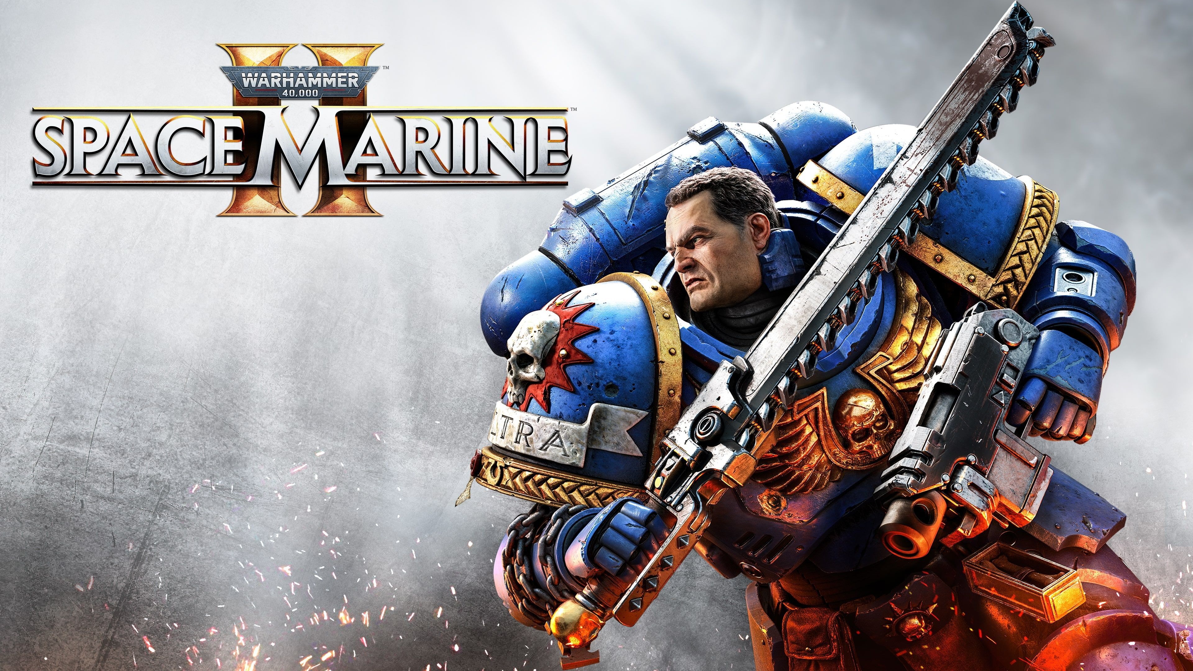 3840x2160 Wallpaper games, warhammer 40k, Key Art, TITUS, 2024 Games, Space Marine 2 for mobile and desktop, section игры, resolution 3840x2160