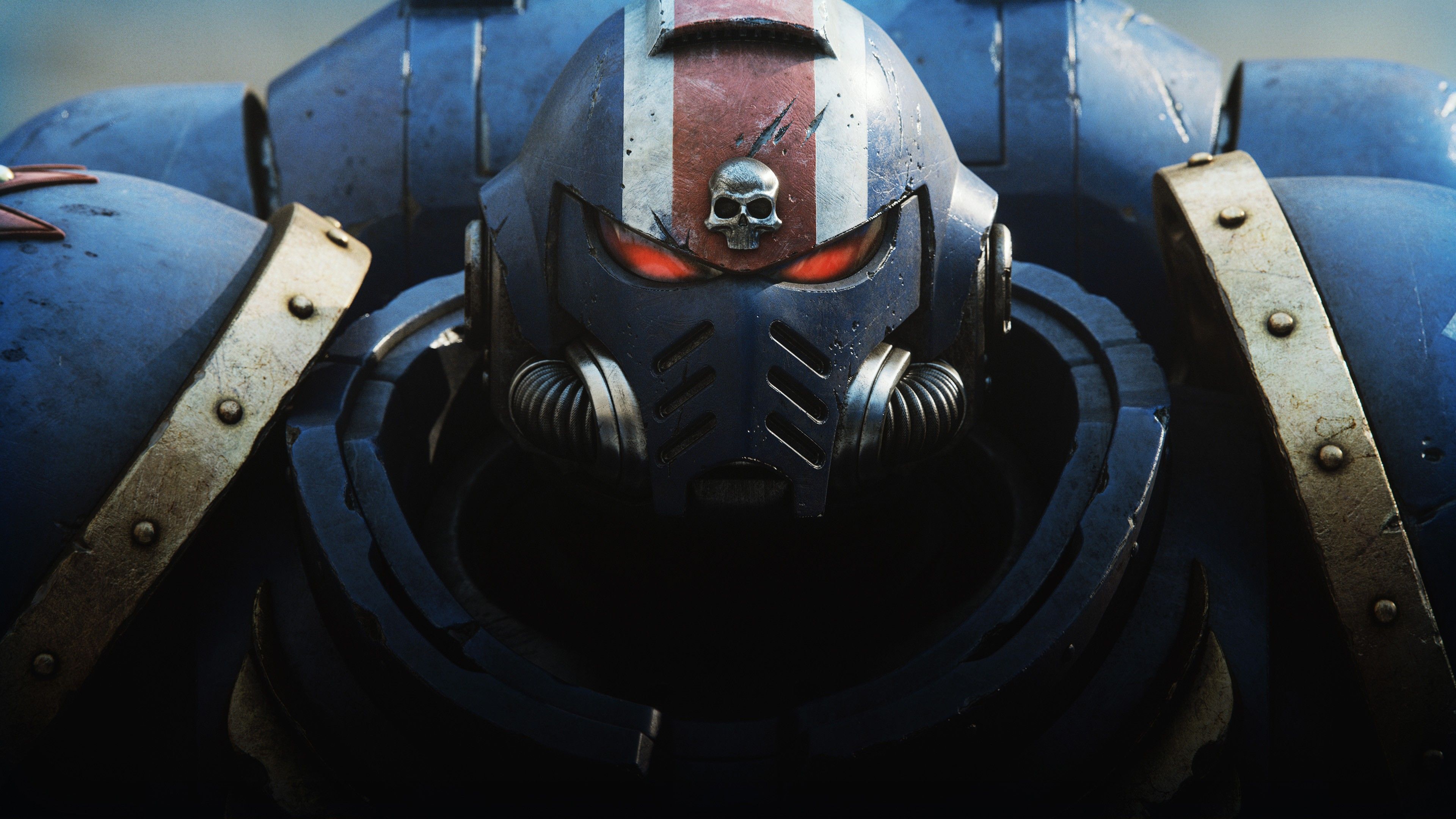3840x2160 Captain Titus Sergeant Sidonus Leandros 4K HD Warhammer 000 Space Marine II Wallpaper