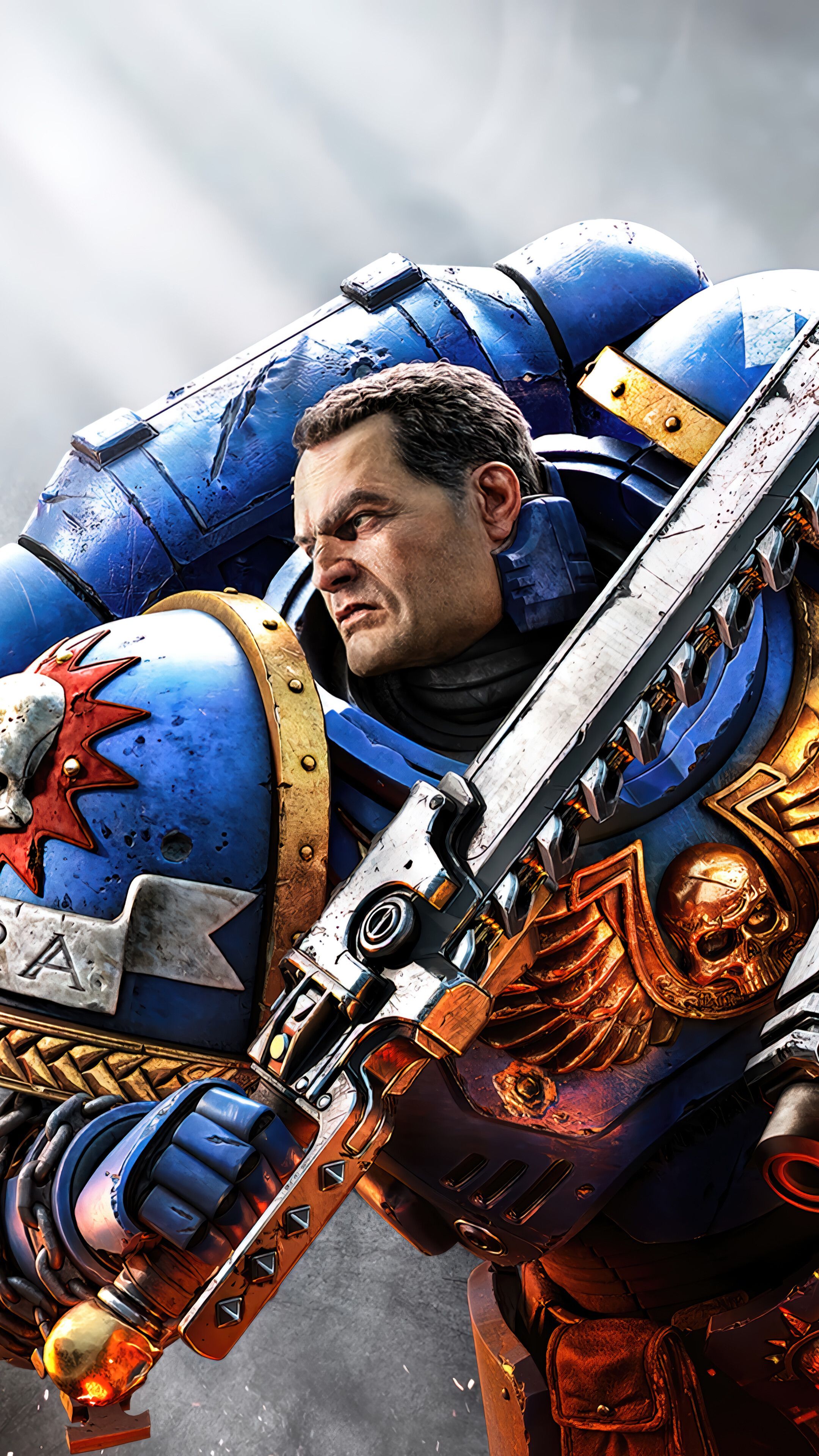 2160x3840 Space Marine 2 Captain Titus 4K Wallpaper iPhone HD Phone a