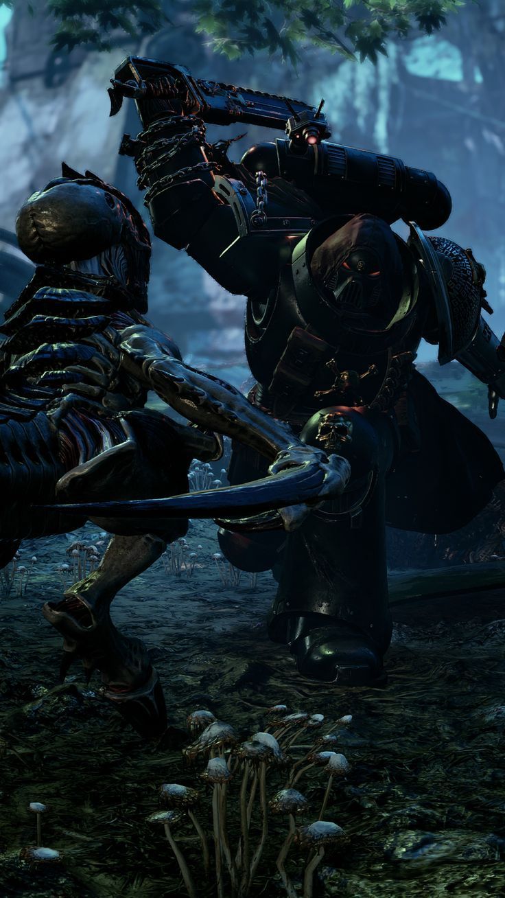 736x1308 Warhammer 40K Space Marine 2: Deathwatch Titus