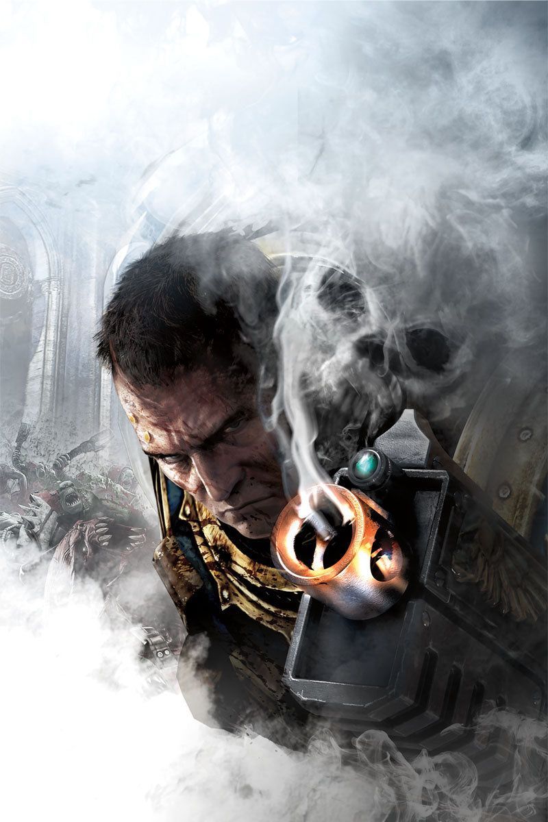 800x1200 Space Marine Titus Art Print