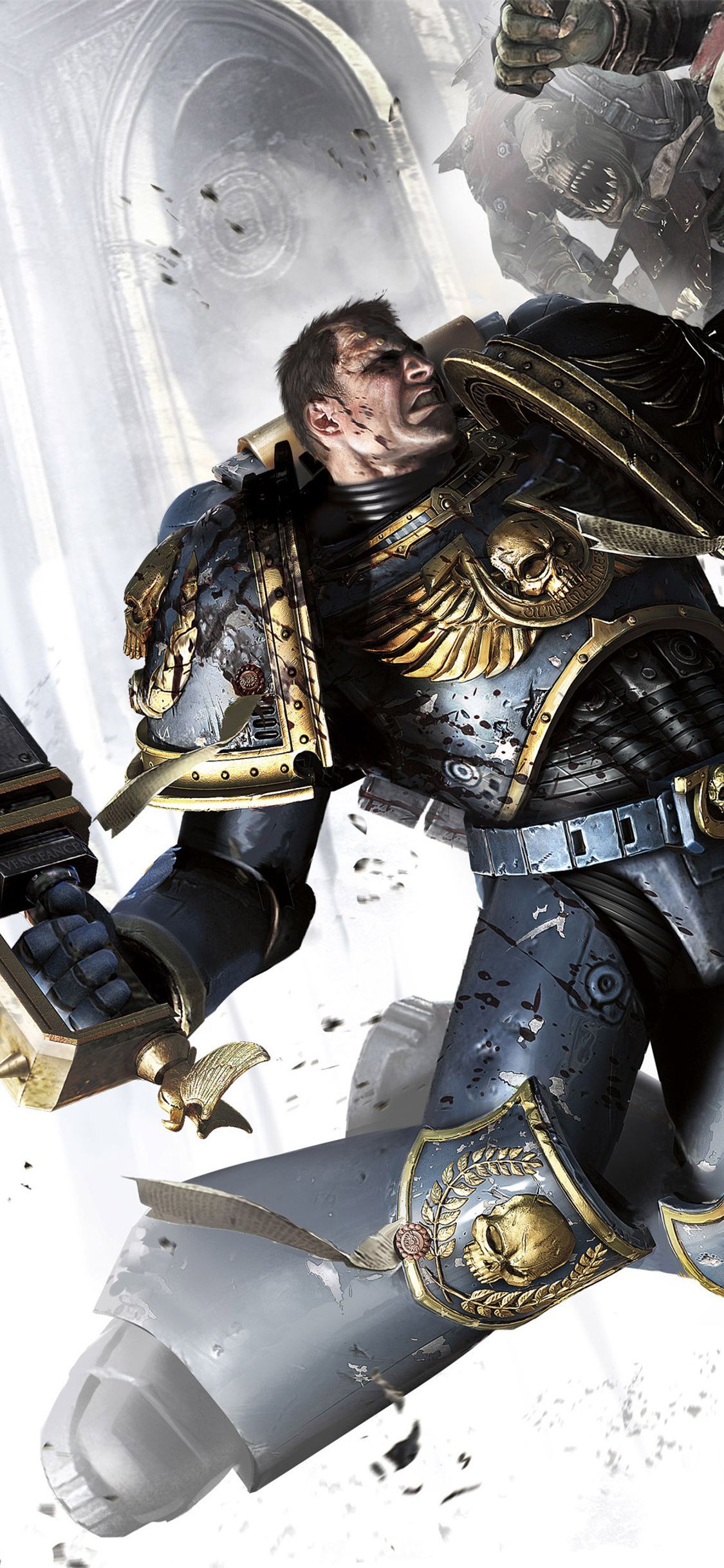 1125x2436 Captain Titus Warhammer 40000 Space Marine 4k iPhone XS, iPhone iPhone X , HD 4k Wallpaper, Image, Background, Photos and Picture