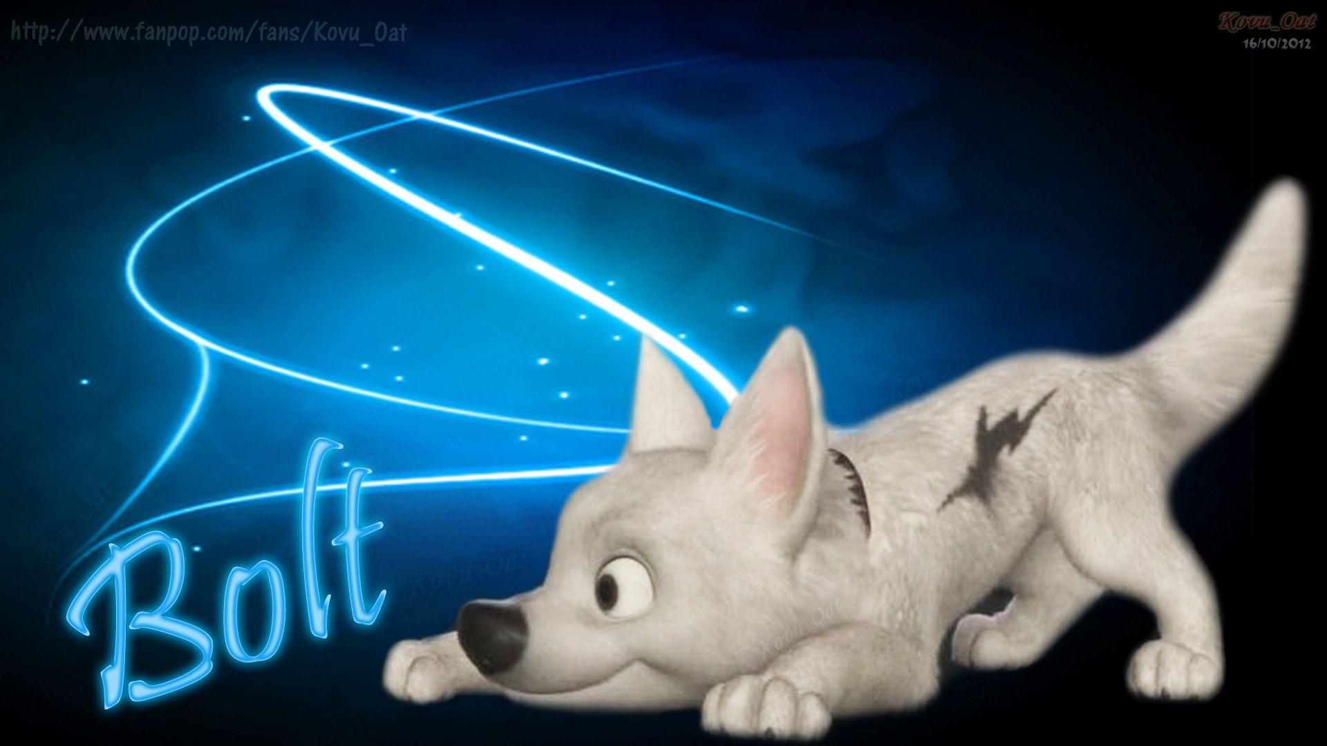 1920x1080 Free download Graphic Art Disney Bolt Wallpaper HD Disneys Bolt