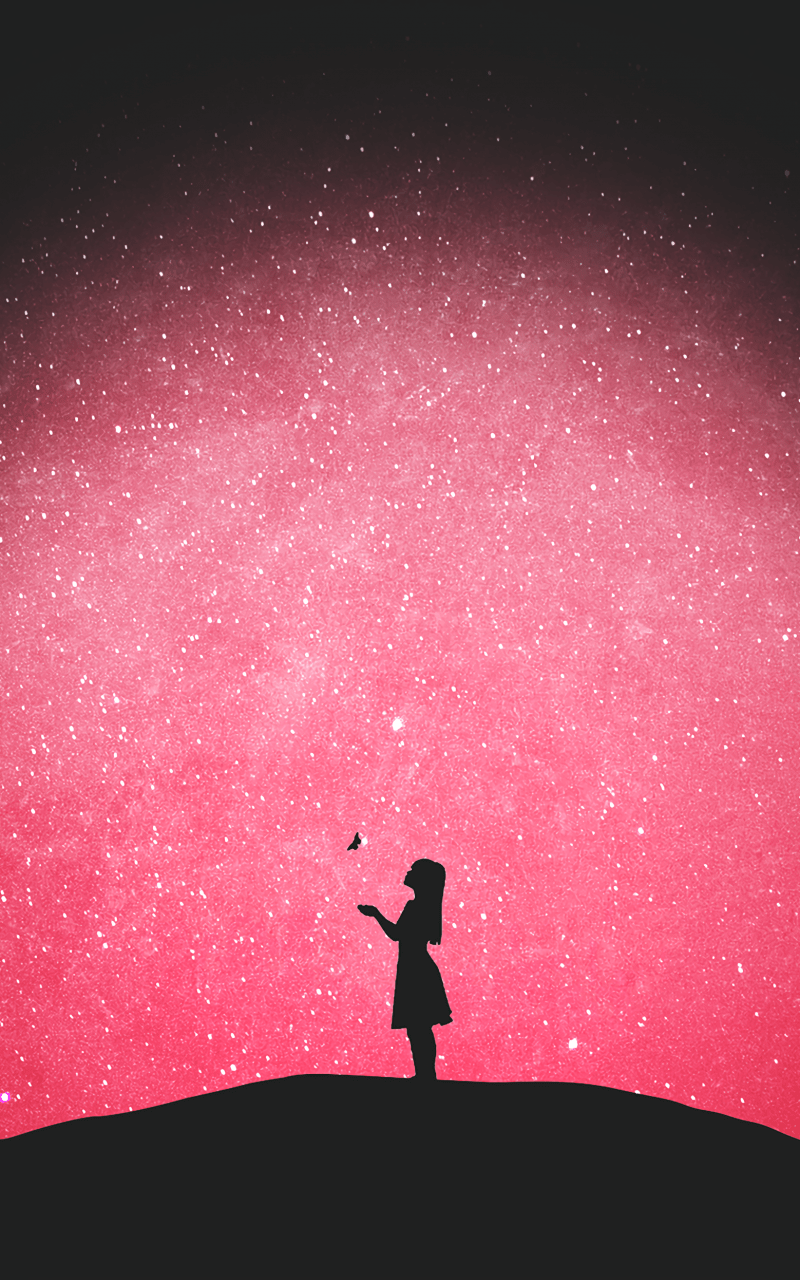 Girl Galaxy Wallpapers - Top Free Girl Galaxy Backgrounds - WallpaperAccess