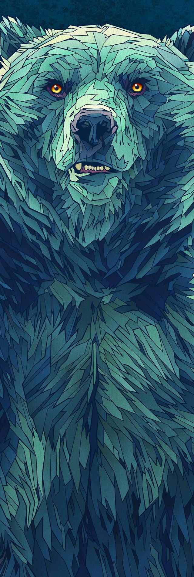 640x1900 Abstract iPhone X Wallpaper HD
