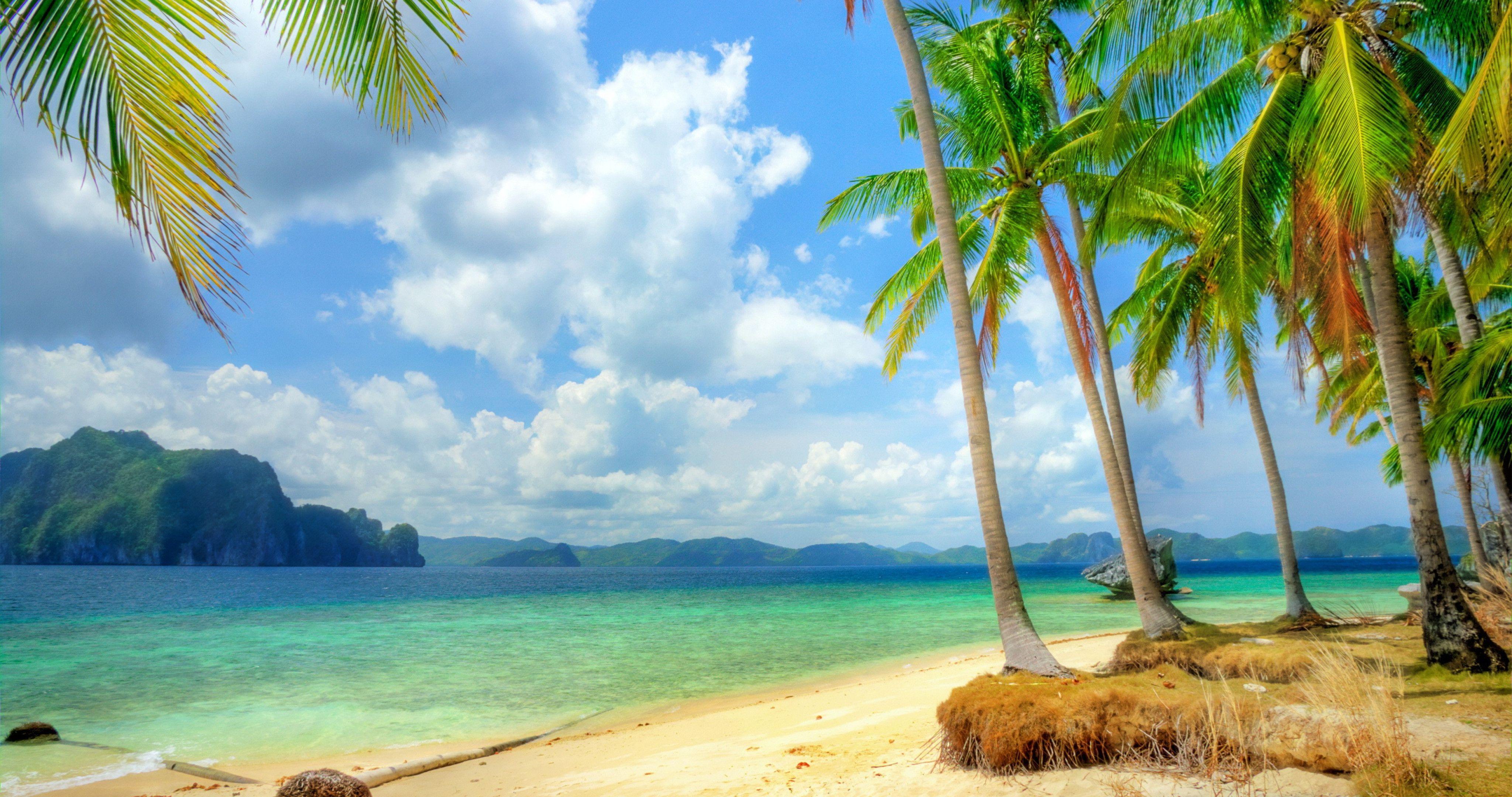 4096x2160 4K Beach Wallpaper High Quality Download Free. Huge Free
