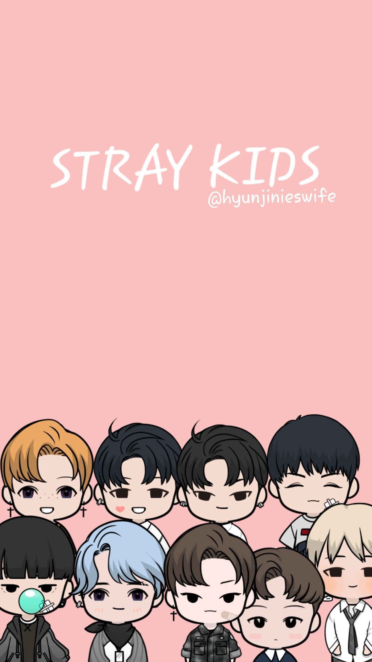 1242x2208 Stray Kids Cute Wallpaper
