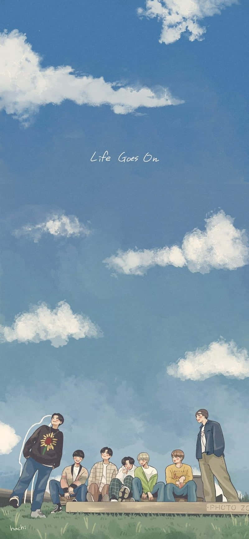 800x1732 Download Take Time to Enjoy the Simple Pleasures of Life Wallpaper