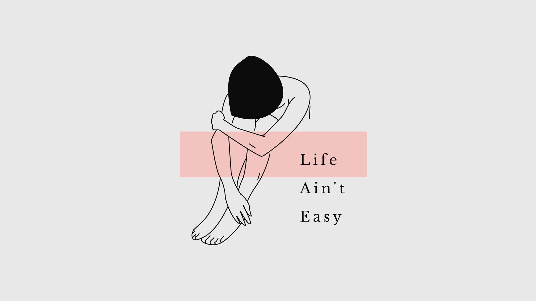 1760x990 Life Depression Wallpaper in SVG, Illustrator, PNG, EPS, JPG