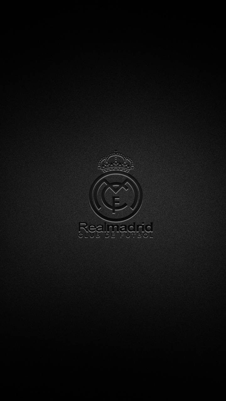 720x1280 Real Madrid Black and White Wallpaper