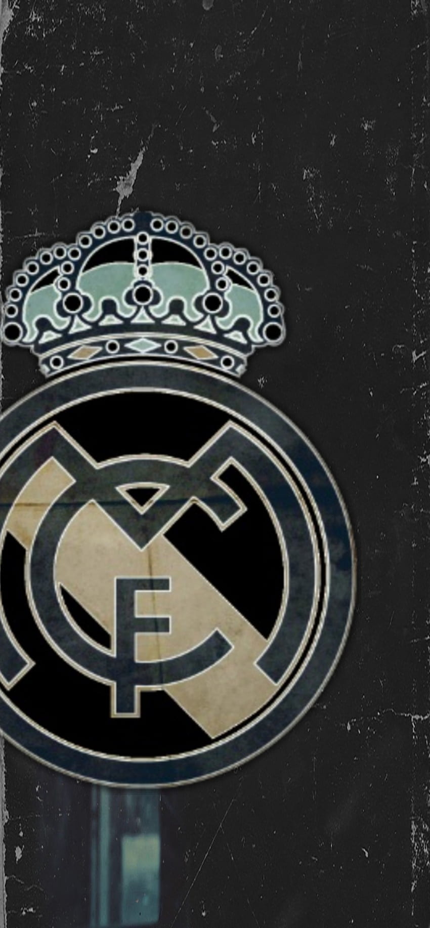 850x1834 Real madrid dark HD wallpaper