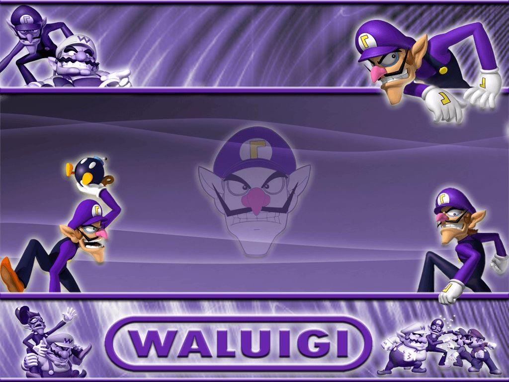 Waluigi Wallpapers Top Free Waluigi Backgrounds Wallpaperaccess