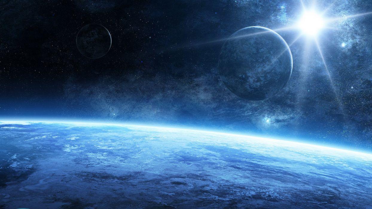 1244x700 Space universe galaxy cosmos astronomy planet star colors colorful