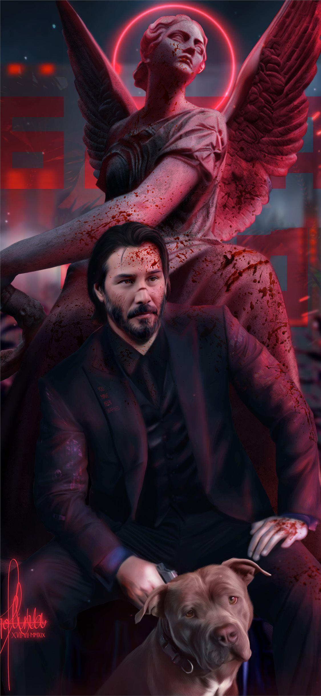 1125x2436 John Wick Wallpaper iPhone