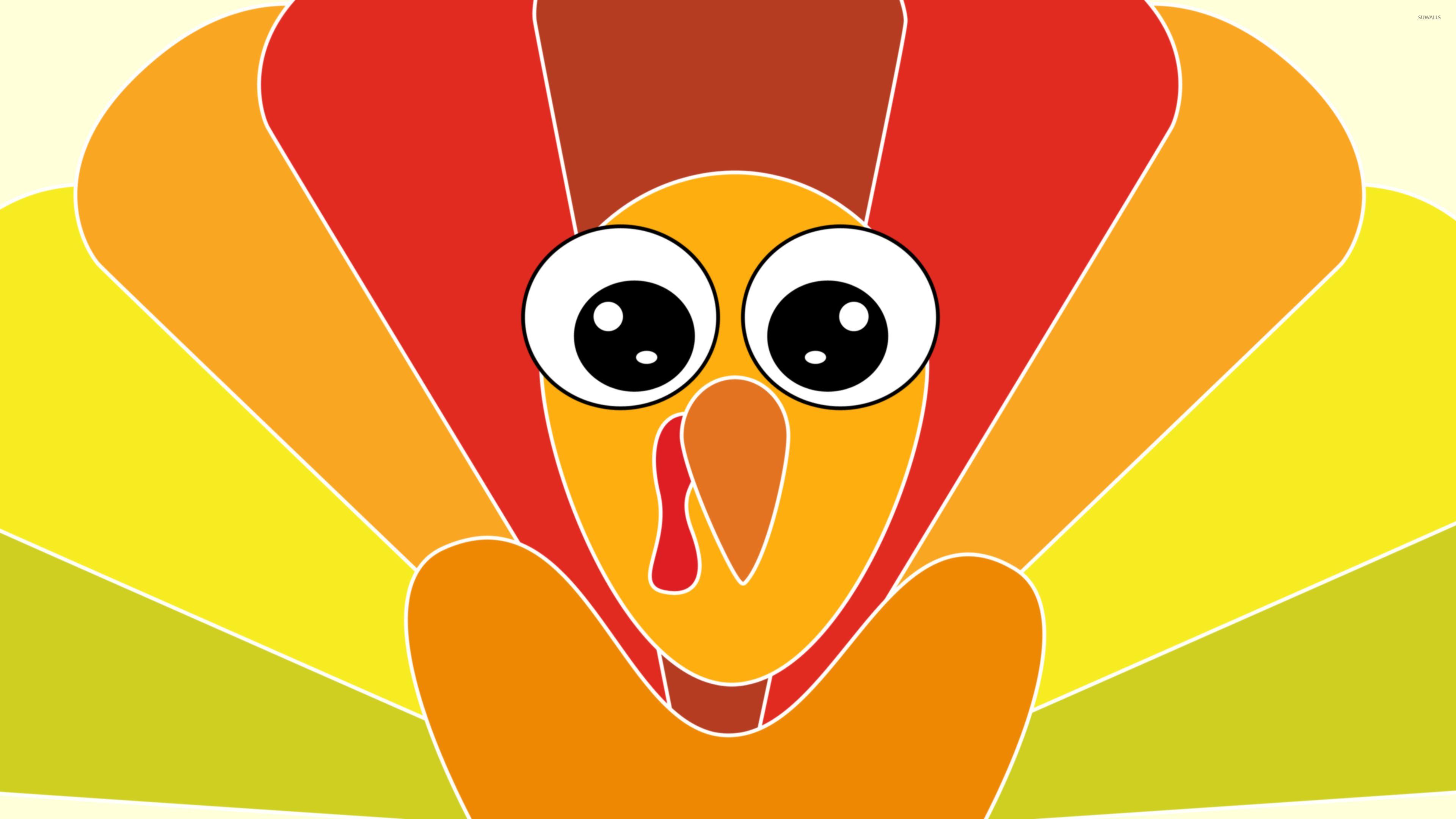 Thanksgiving Funny Turkey Ultra Holidays Halloween Vector Orange  Autumn HD wallpaper  Peakpx