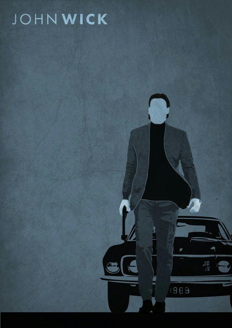 752x1063 Fan art of John Wick. John wick hd, Keanu reeves john wick, John wick