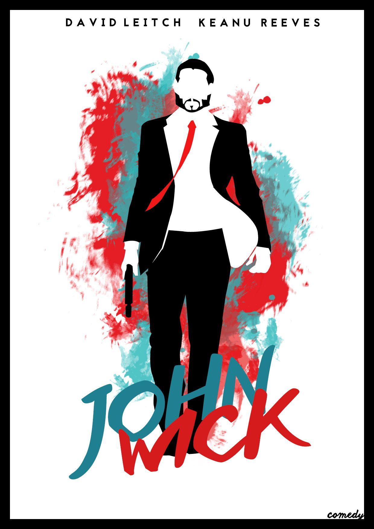 1240x1754 John Wick. Minimalist Poster Movie Comedy. Movie posters