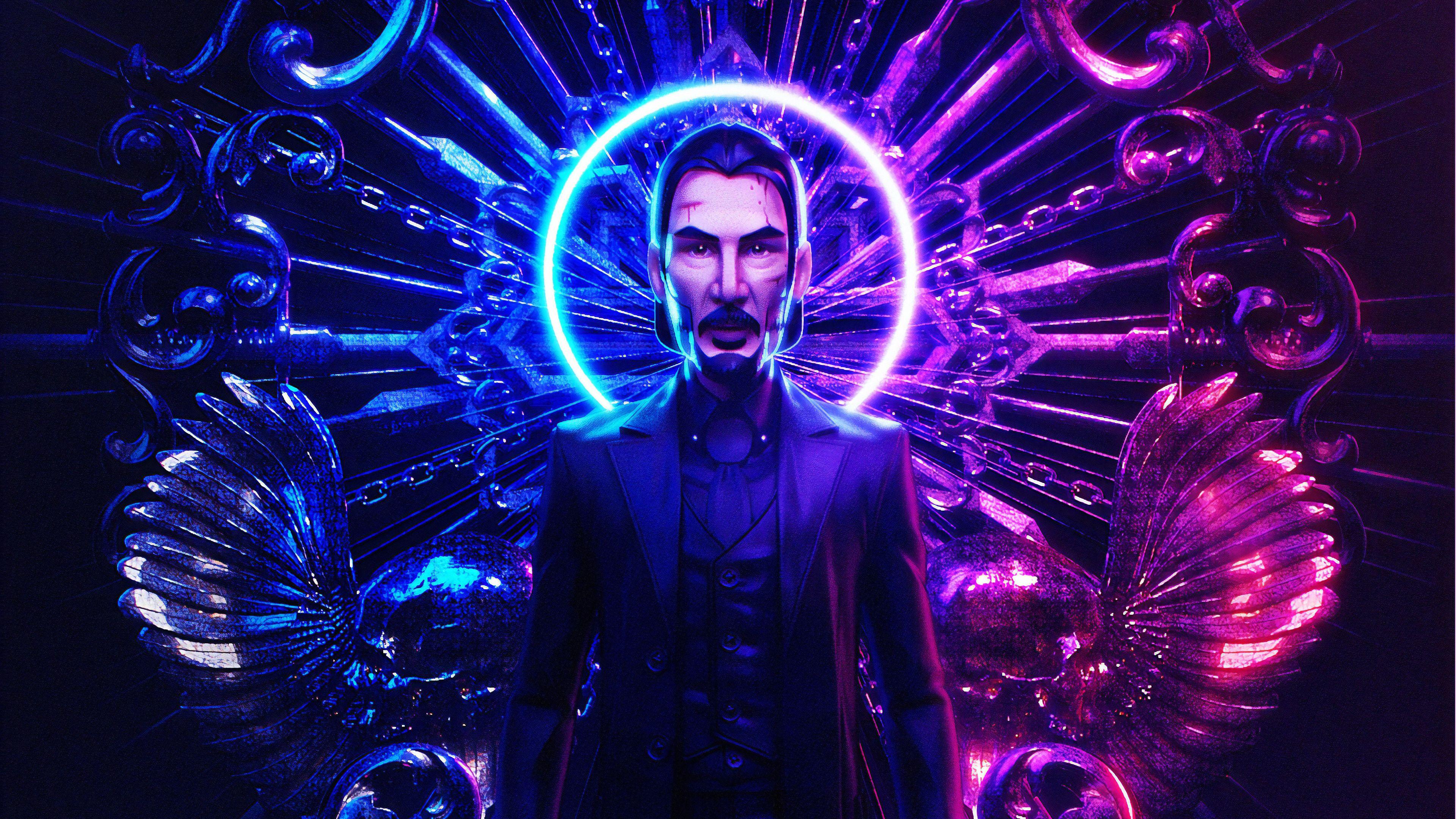 3840x2160 3840x2160 John Wick background. John Wick HD Wallpaper