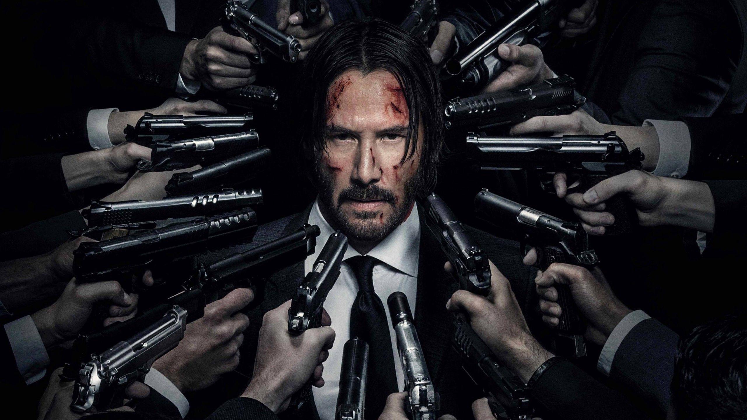 2560x1440 Keanu Reeves returns to his deadly past in John Wick: Chapter 2