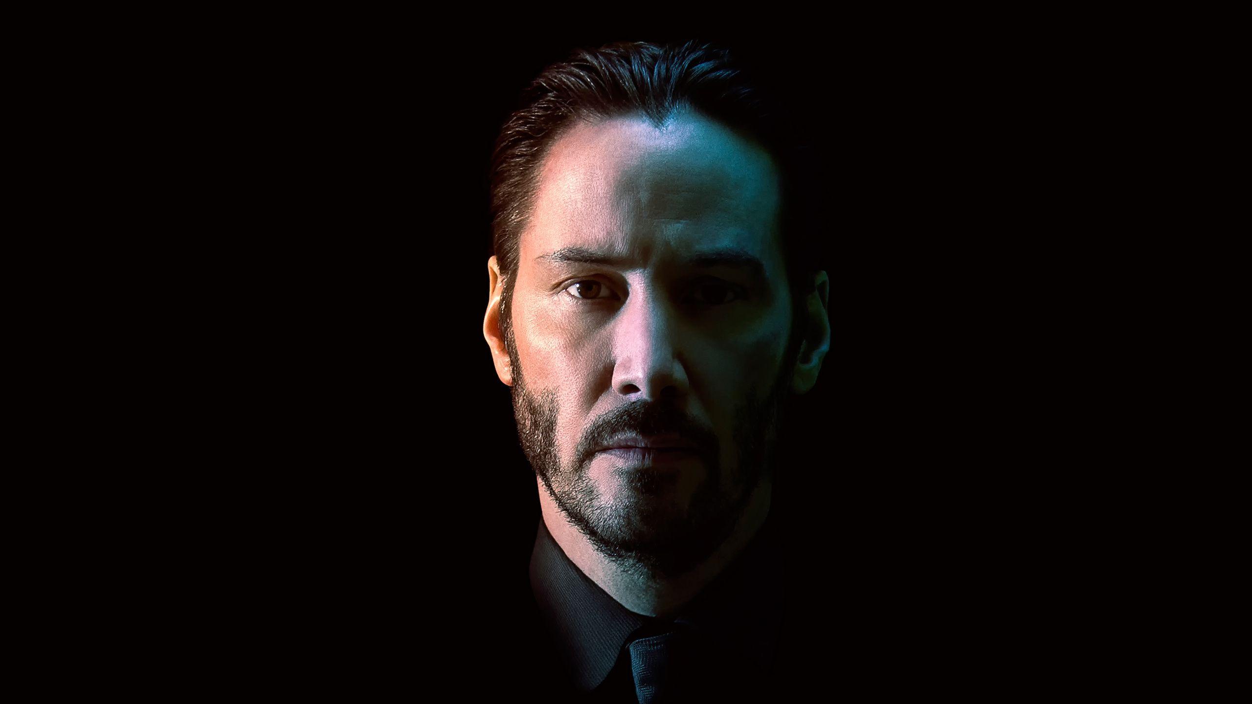 2560x1440 John Wick 2014 Movie Poster Keanu Reeves Desktop Wallpaper