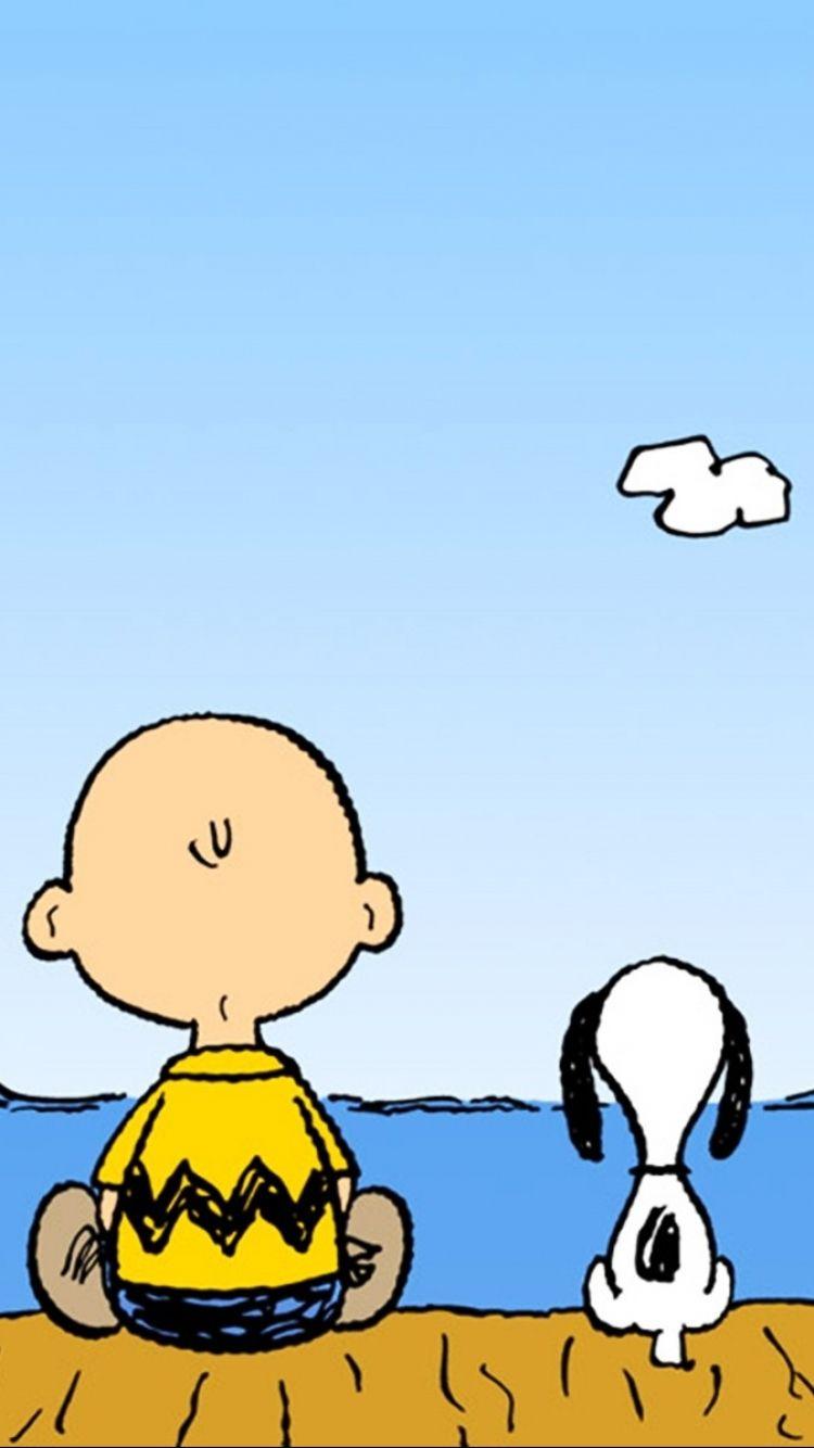 750x1334 Phim Hoạt Hình Hình Nền iPhone - Charlie Brown Back Of Head - 750x1334