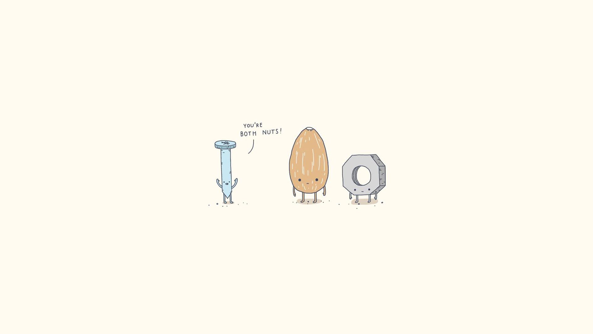 1920x1080 screw, White, Nuts, Humor, Funny, Text, Cartoon, Comics Wallpaper