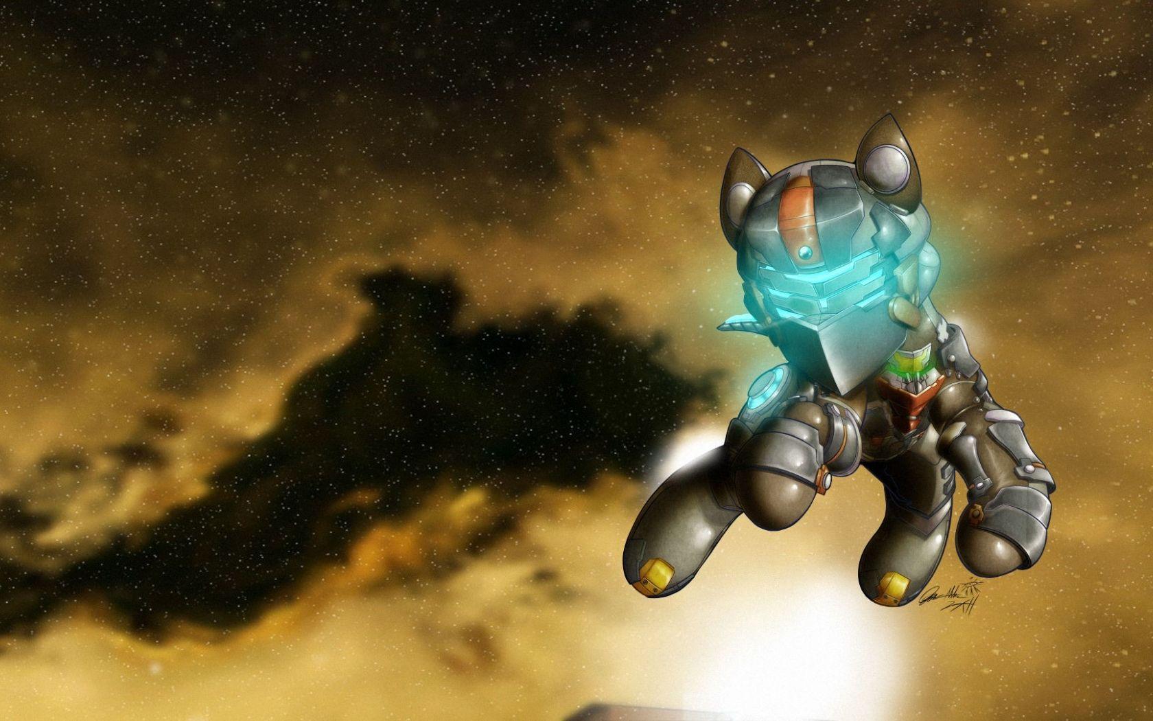 1680x1050 Free download Space Dog Wallpaper Dead Space Dog Myspace