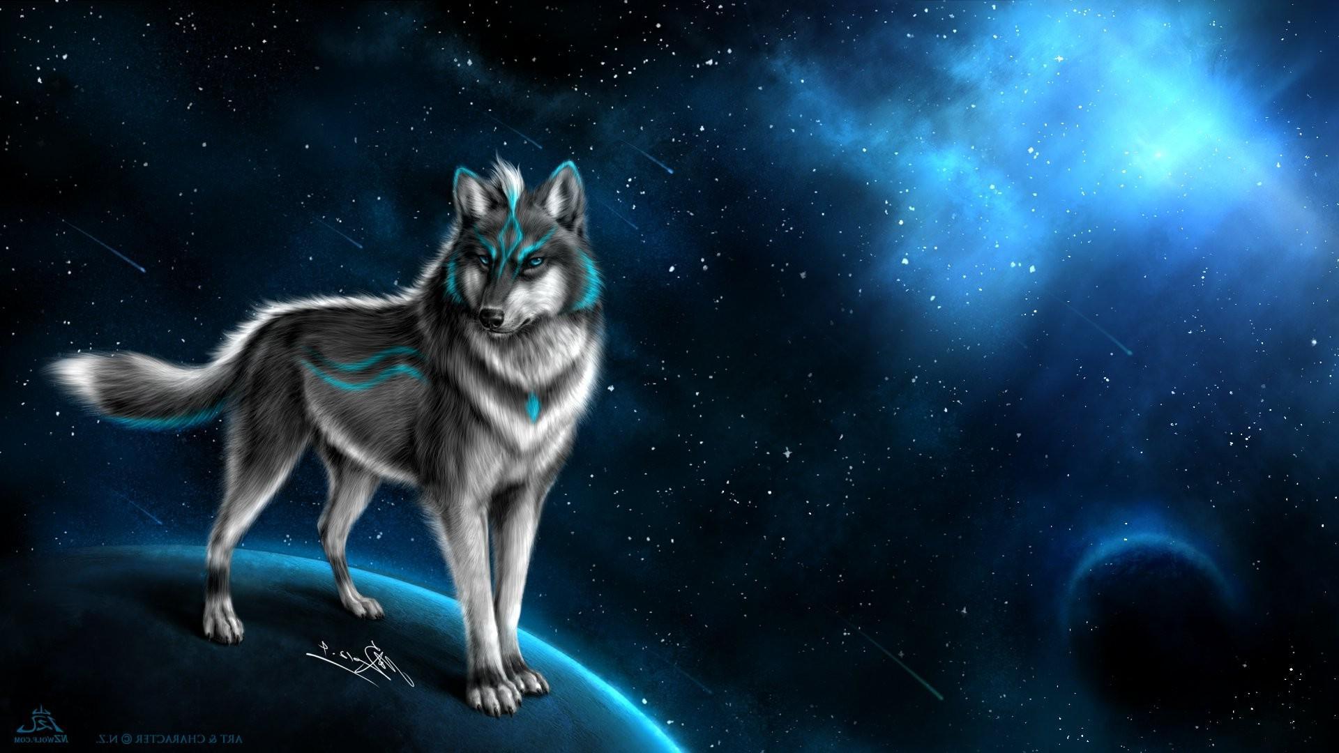 1920x1080 Cool Space Animals Wallpaper