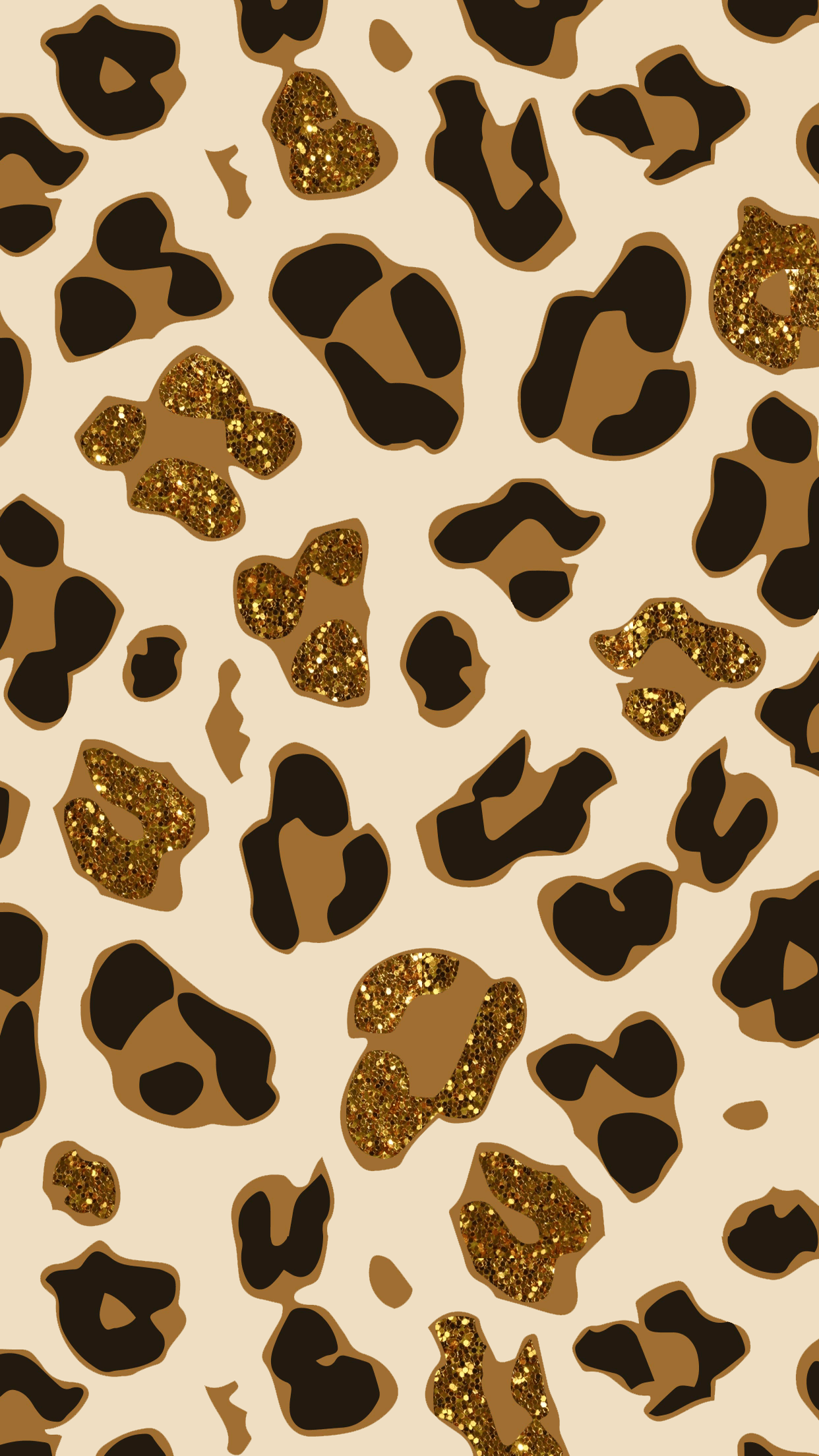 Cute Cheetah Print Wallpaper