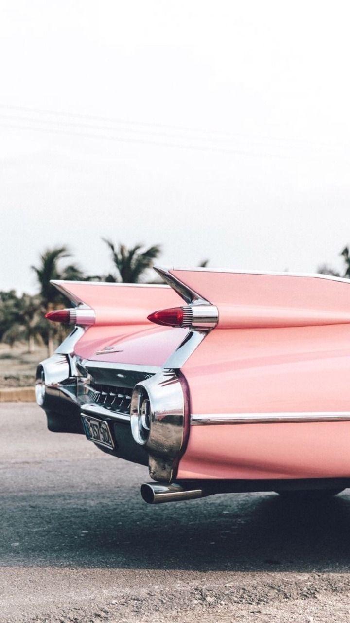720x1280 Retro Pink Car