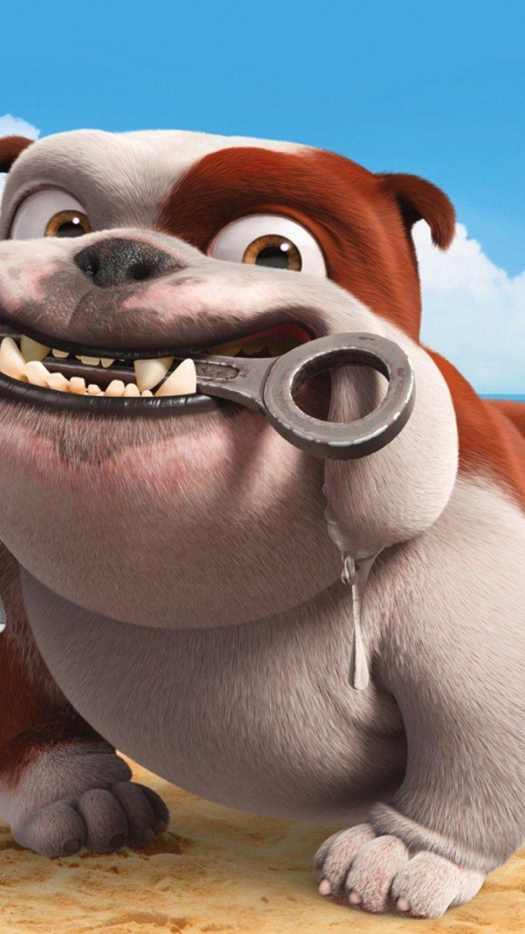 750x1334 Free Download Dog Cartoon HD Wallpaper for Desktop and Mobiles