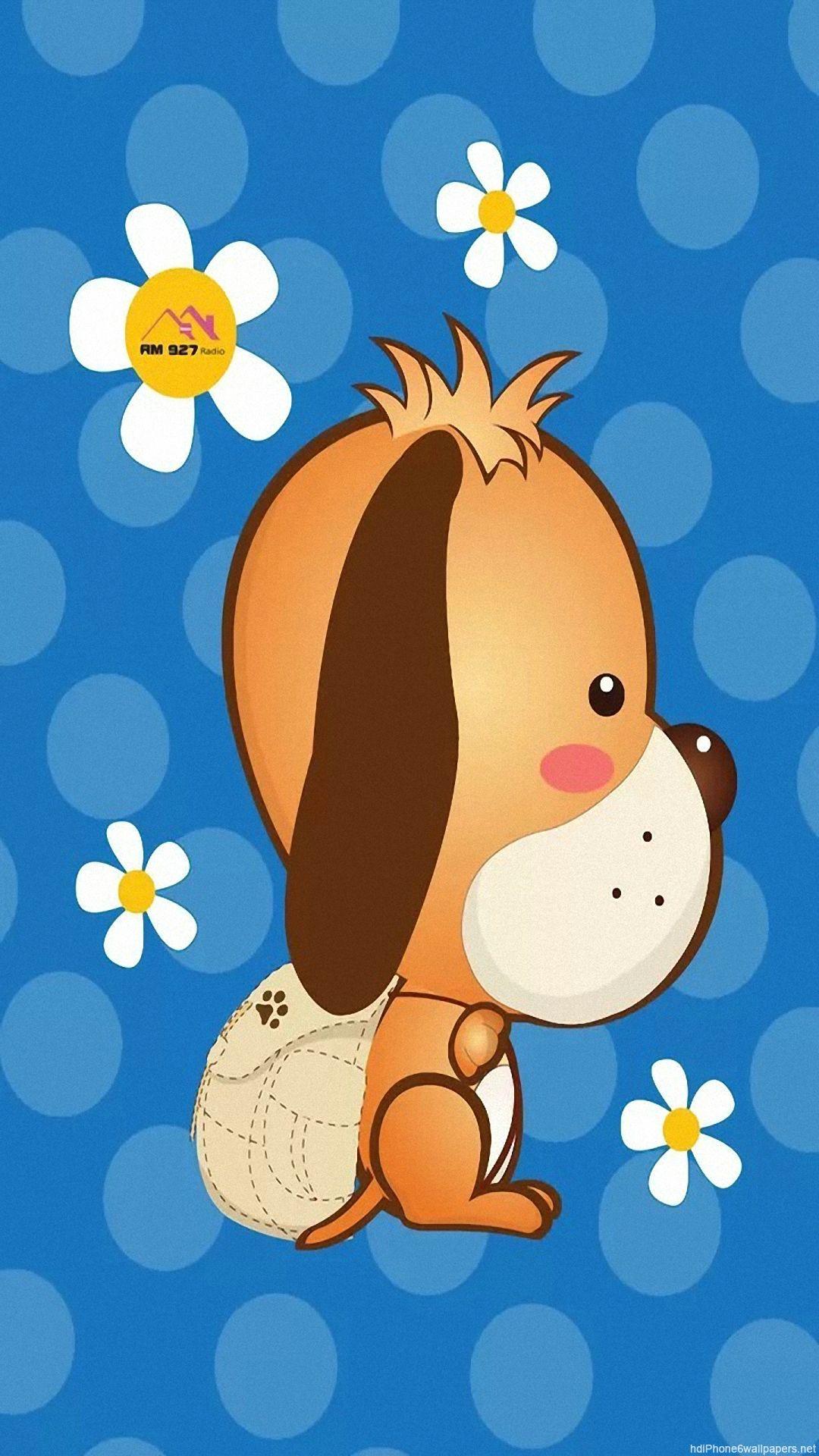 1080x1920 Dog Flowers iPhone HD And 1080p Plus Wallpaper Wpc9004320