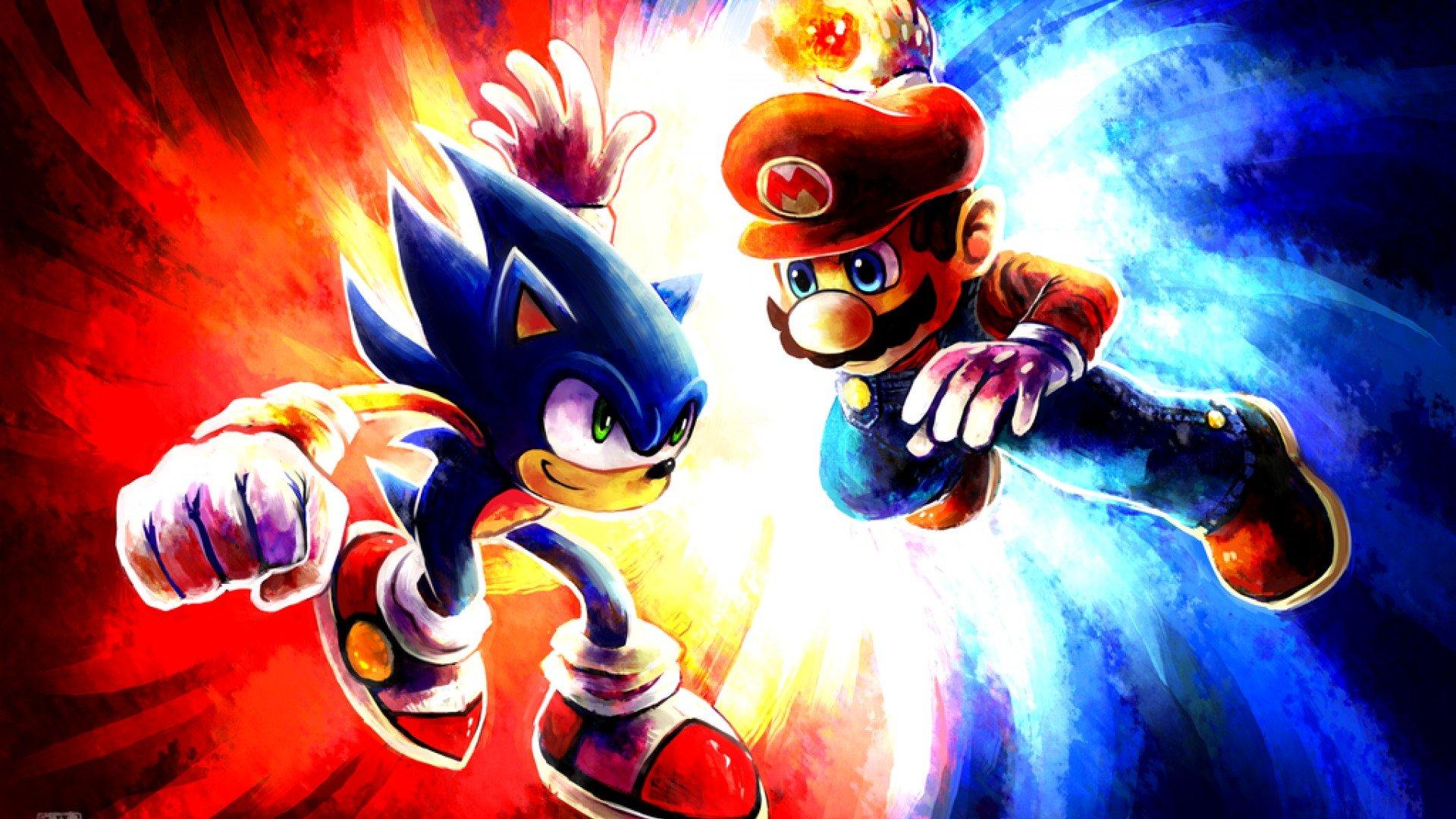 1920x1080 Mario And Sonic Wallpaper