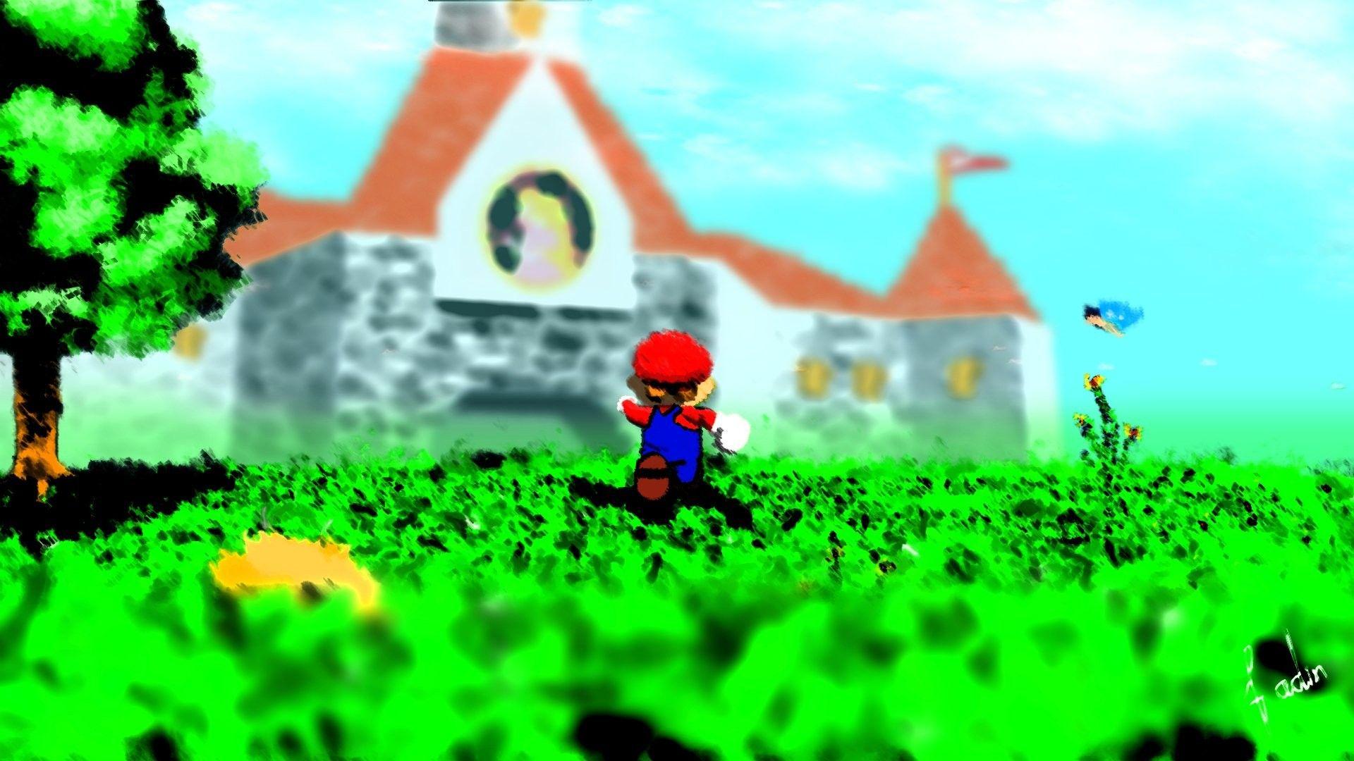 Mario 64 Wallpapers - Top Free Mario 64 Backgrounds - WallpaperAccess