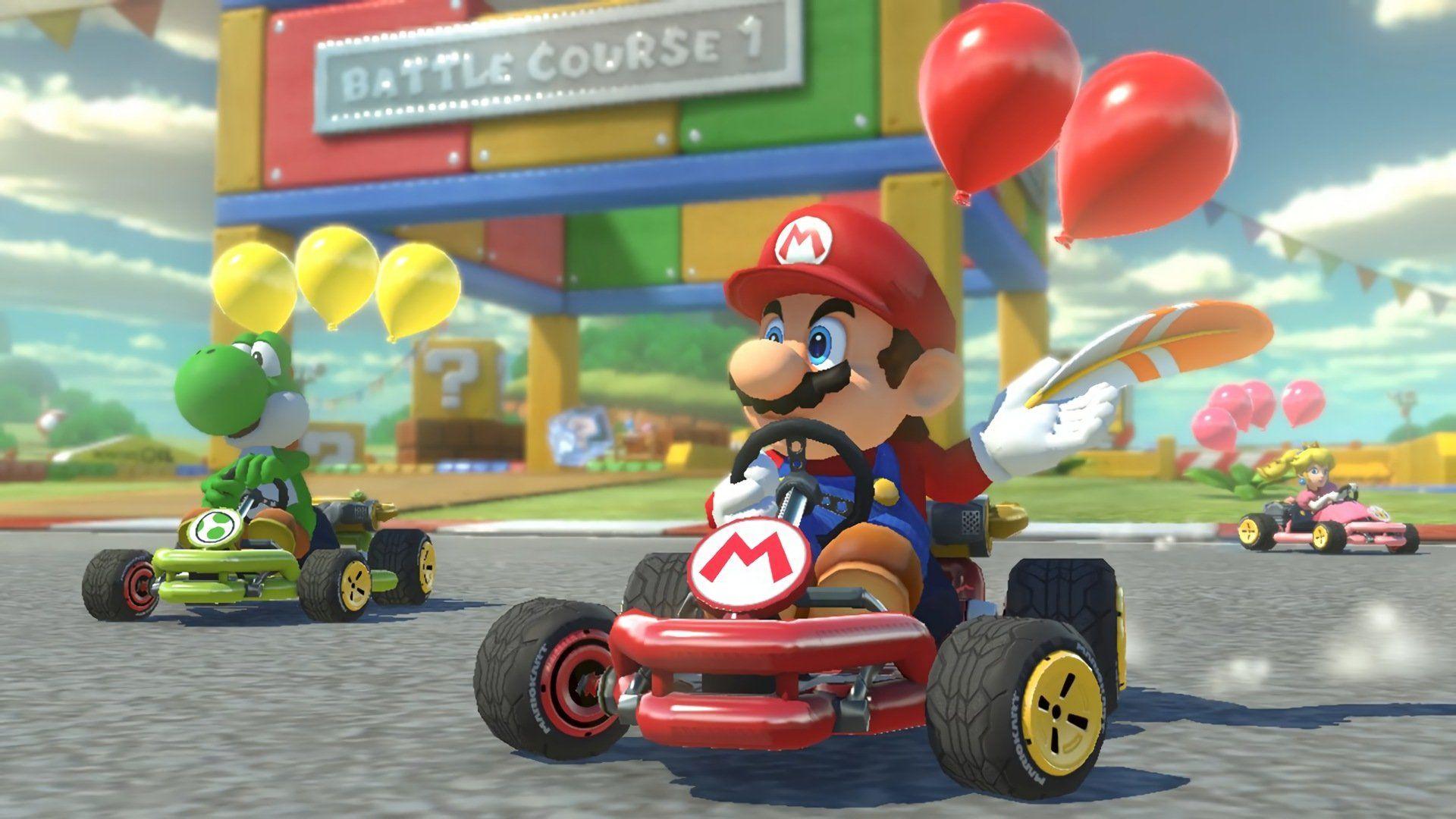 1920x1080 Mario Kart 8 Deluxe HD Wallpaper. Background Imagex1080
