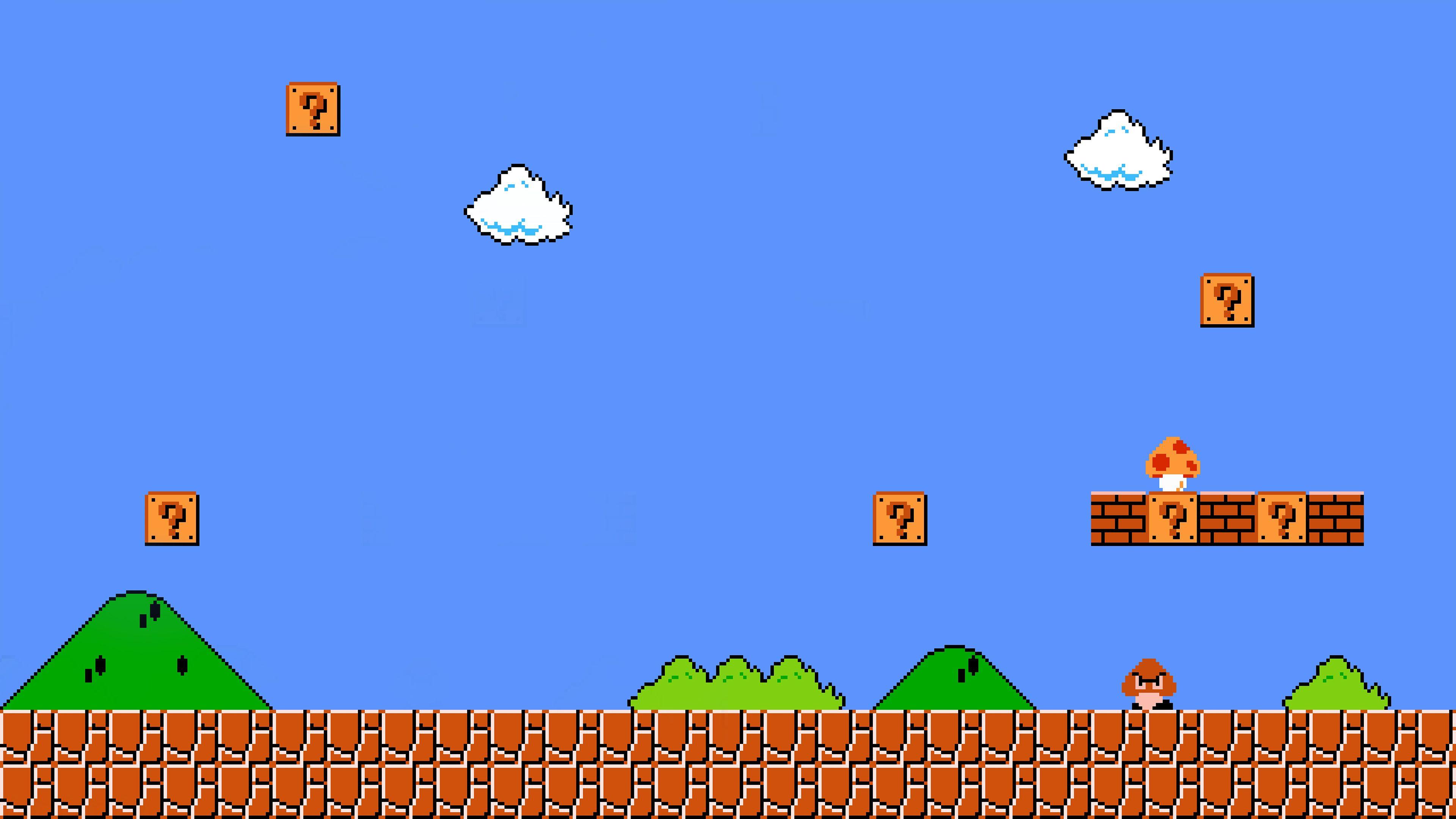 3840x2160 Super Mario Bros Chromebook Wallpaper