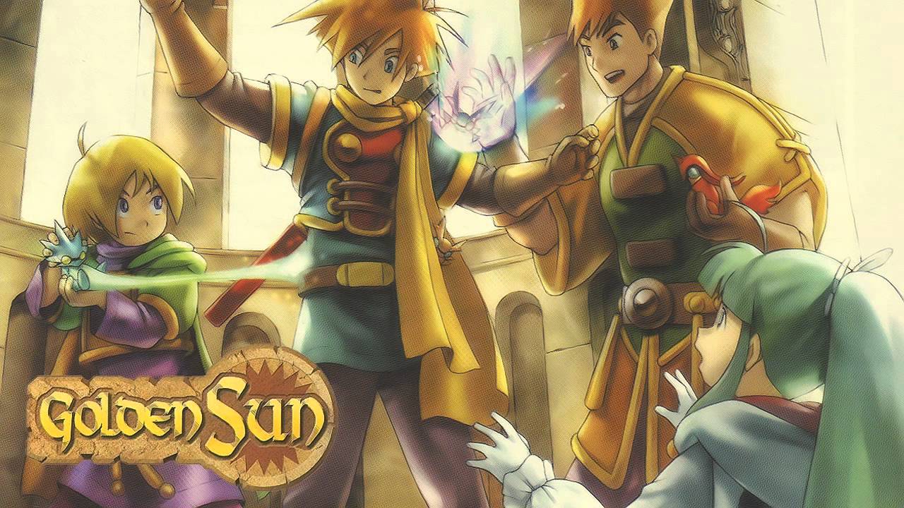 1280x720 Golden Sun Wallpaper