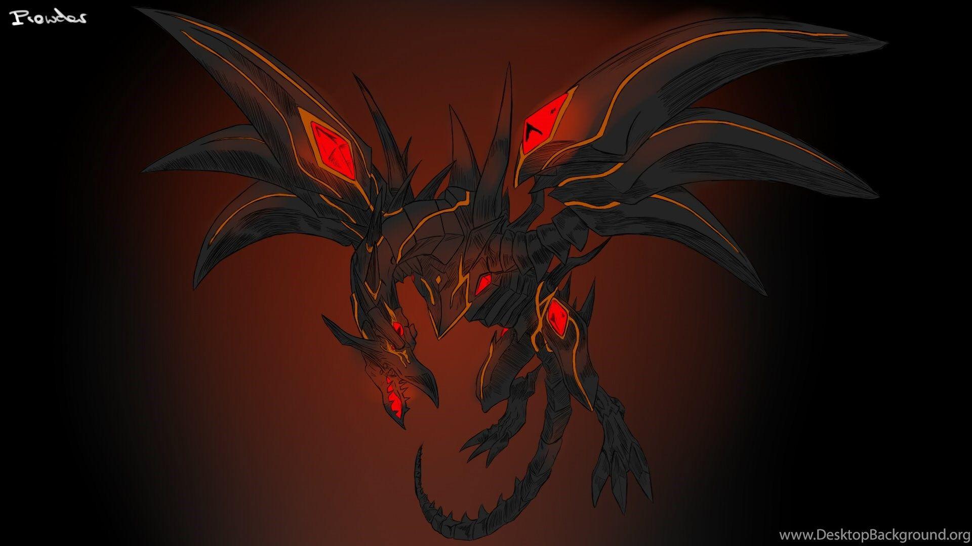 1920x1080 Yu Gi Oh!  Những câu chuyện về rồng: Red Eyes Darkness Dragon By Prowdz