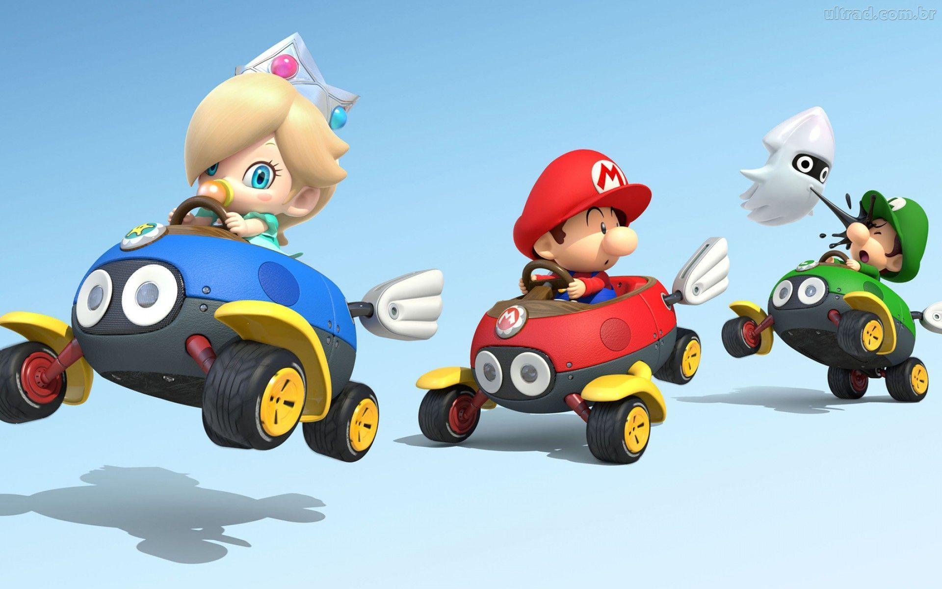 1920x1200 Mario Kart Background