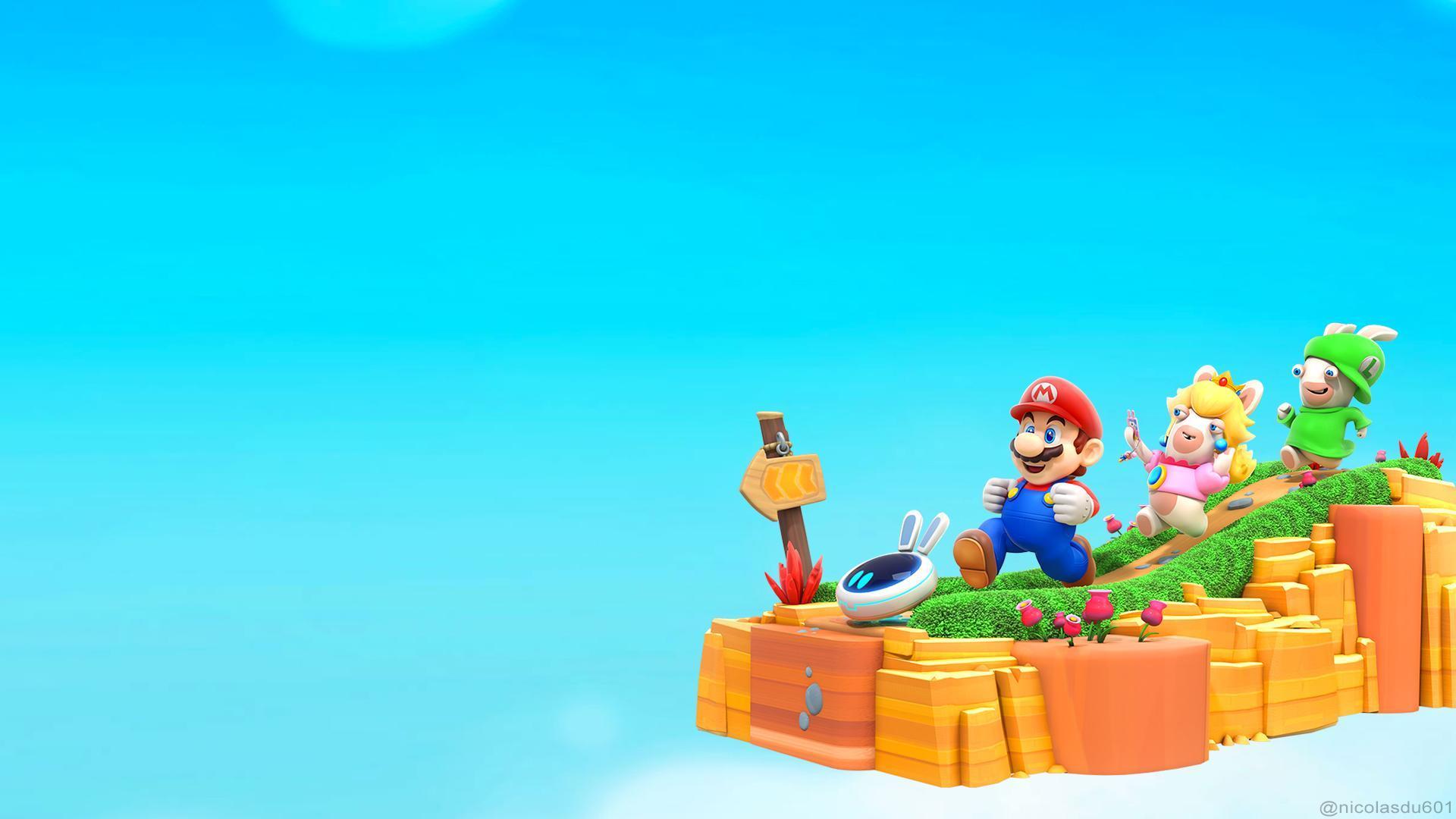 1920x1080 Mario + Rabbids Kingdom Battle Wallpaper