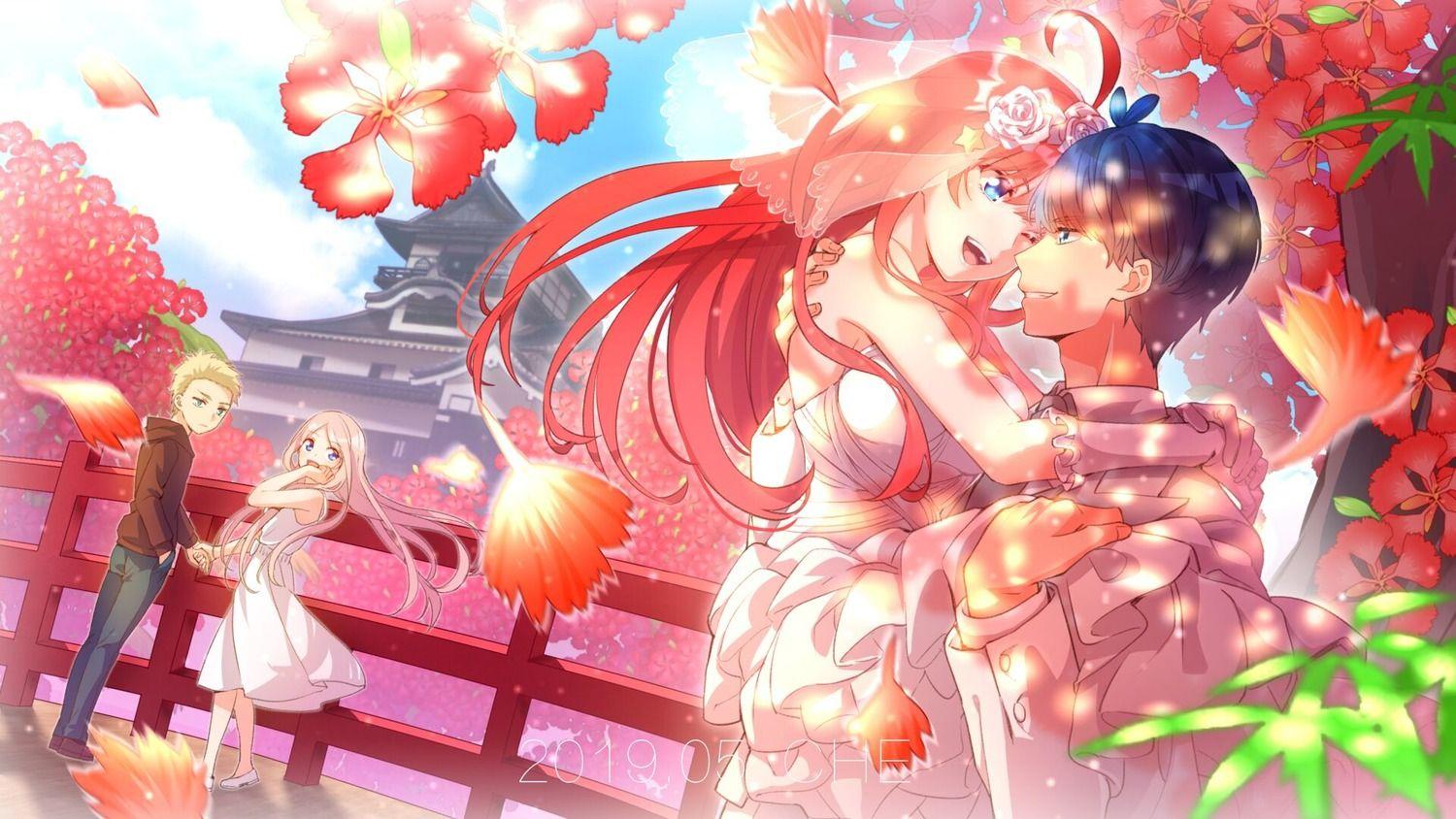 1500x844 Moshi2288 5 Toubun No Hanayome Nakano Itsuki Uesugi Fuutarou Dress https://wallpaperaccess.com/full/2521736.jpg