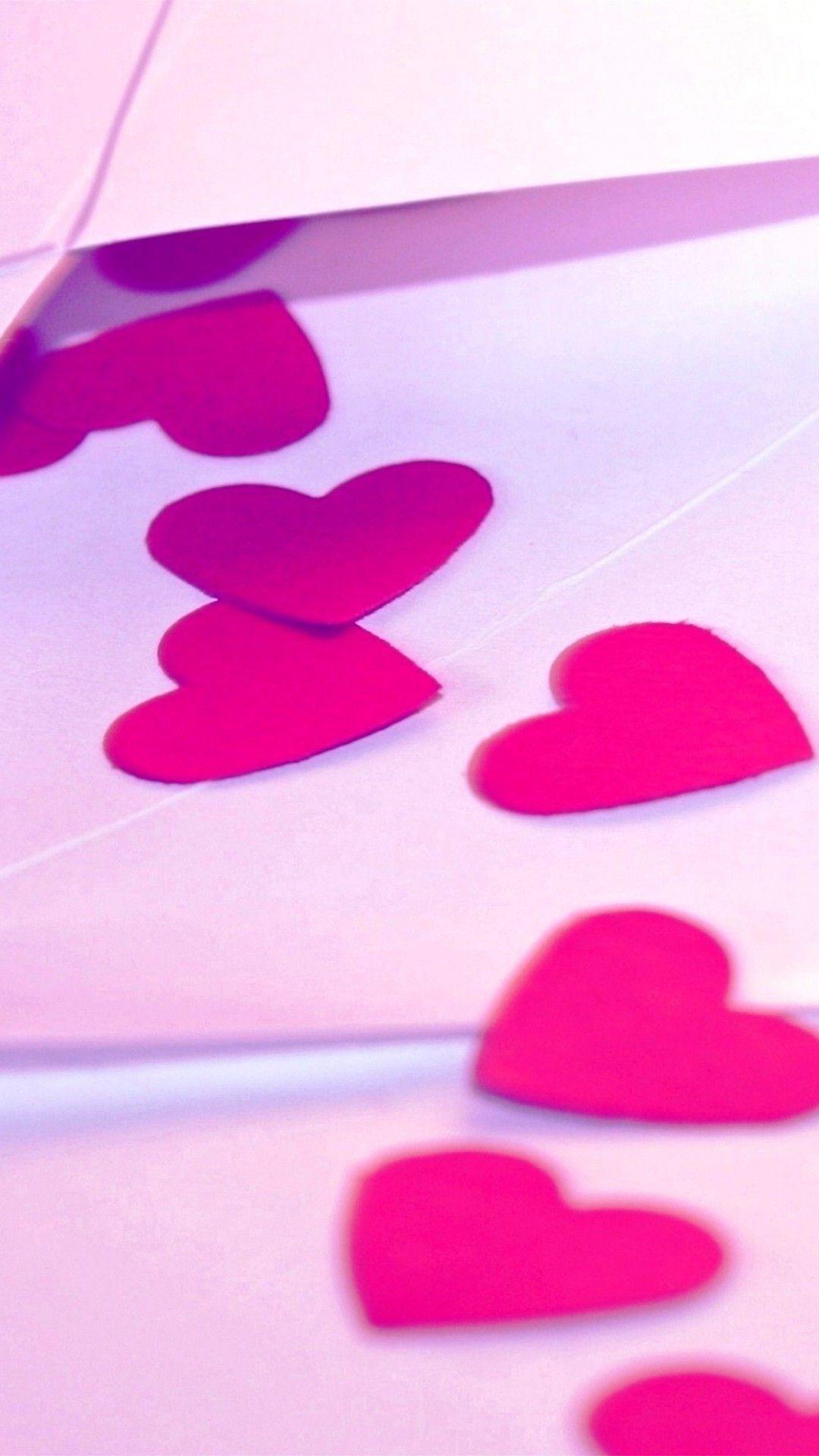 1080x1920 Pink Love Wallpaper